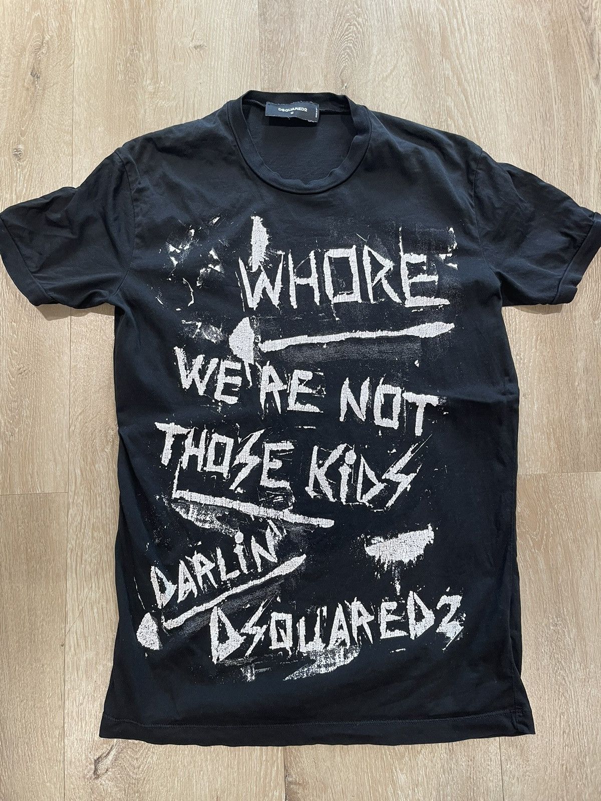 image of Dsquared2 Tee in Black, Men's (Size Medium)