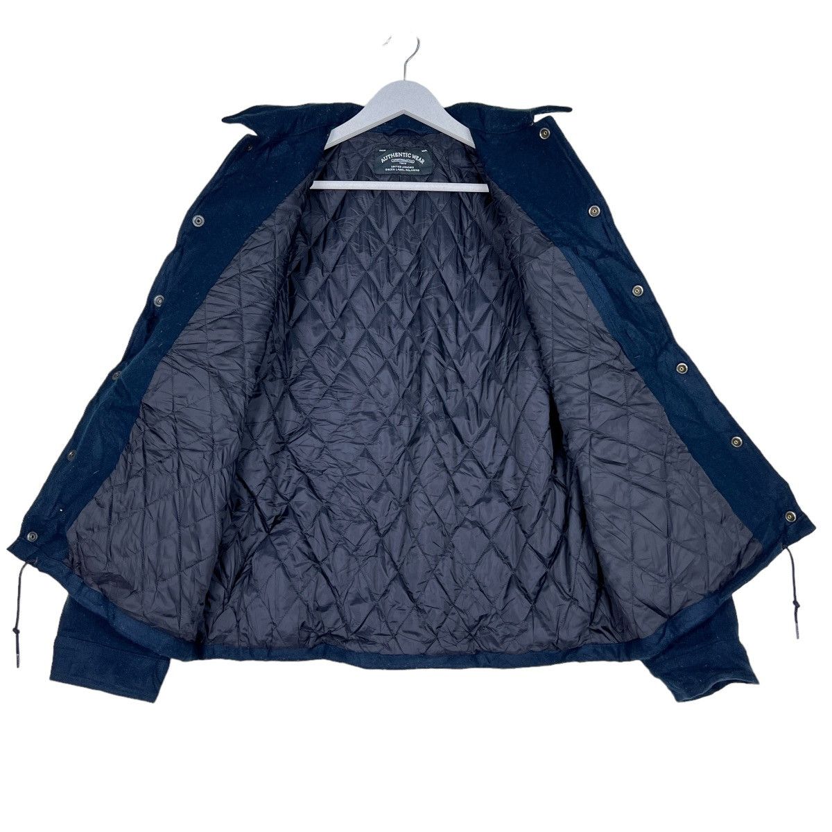 United Arrows 🔥 GREEN LABEL RELAXING UNITED ARROWS WOOL BOMBER JACKET Size US M / EU 48-50 / 2 - 11 Thumbnail