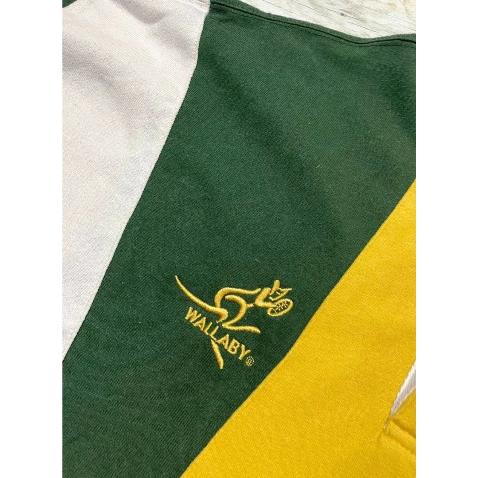 Vintage VINTAGE Rugby Polo Shirt Men XL Green Australia Jersey Polo Shirt Men XL Green Australia Rugby 2000s Available? Size US XL / EU 56 / 4 - 5 Thumbnail