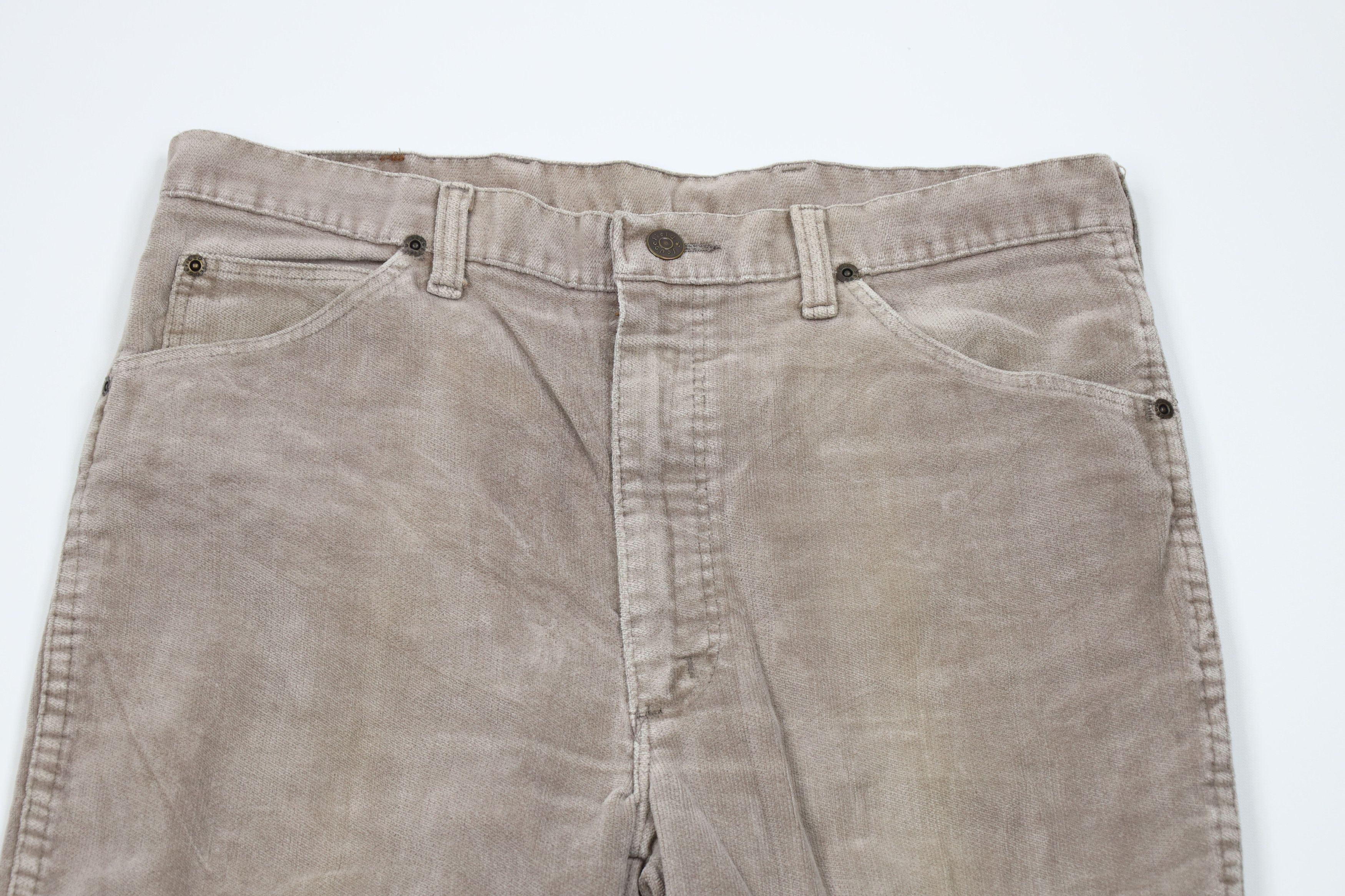 Vintage Vintage 70s Streetwear Cloth Wide Leg Chino Pants USA Size US 34 / EU 50 - 2 Thumbnail