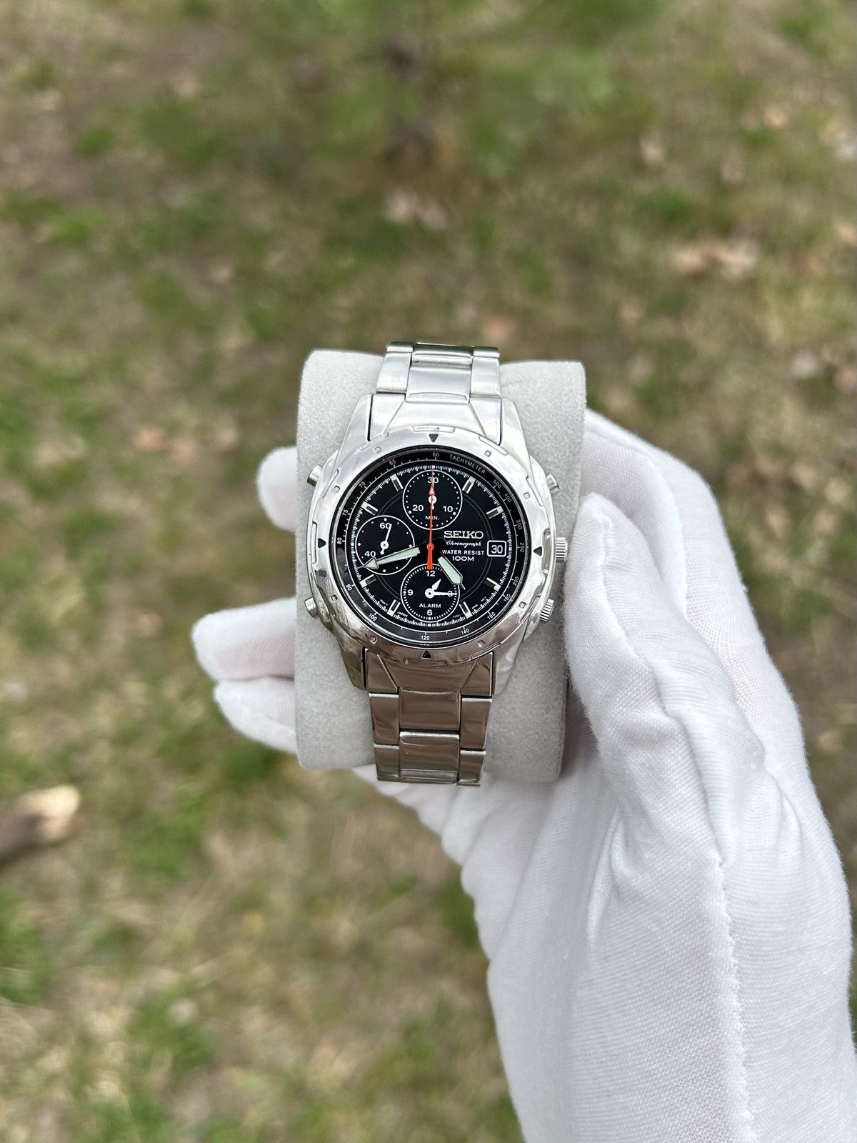 1970s seiko 4130-5340　セイコー　タンク tank 腕時計 Designer × Seiko × Vintage Seiko Tank Emblem 4130-5340 Quartz