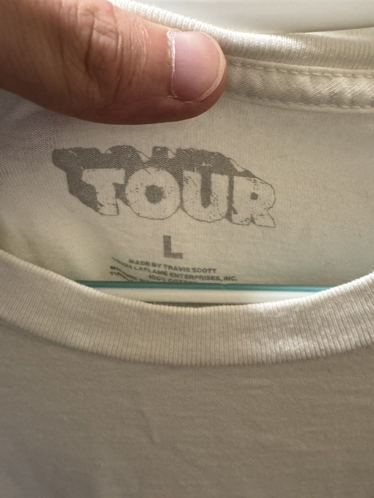 Travis Scott Travis Scott Utopia Tour Pittsburgh Exclusive tee Size US L / EU 52-54 / 3 - 4 Thumbnail