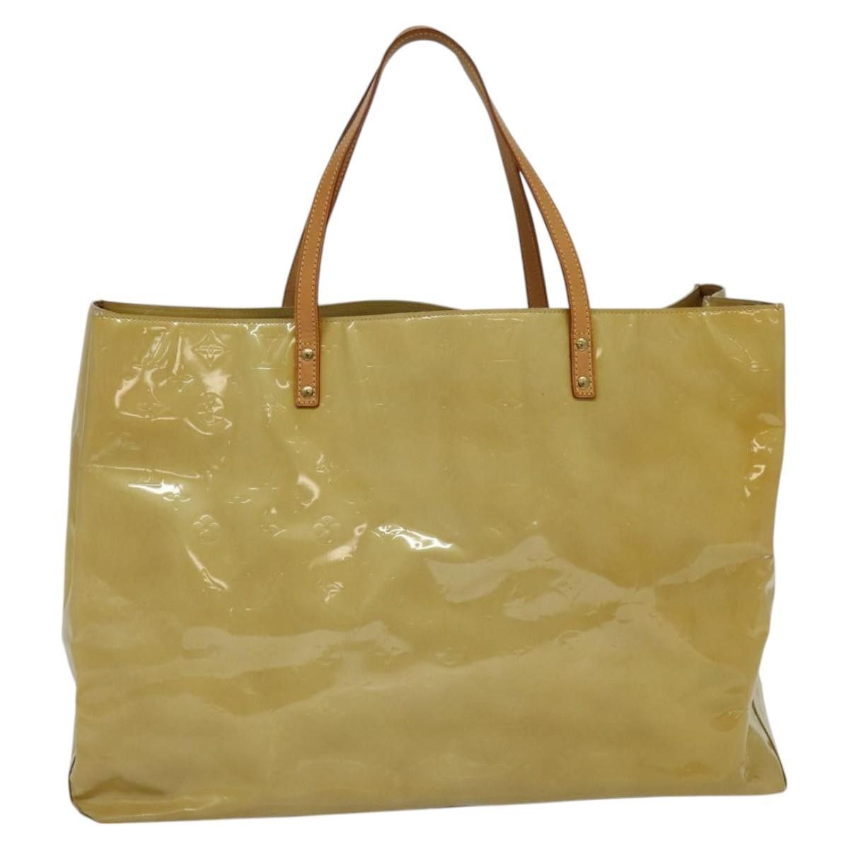 Louis Vuitton Reade Beige Patent Leather Tote Bag (Pre-Owned) Size ONE SIZE - 1 Thumbnail