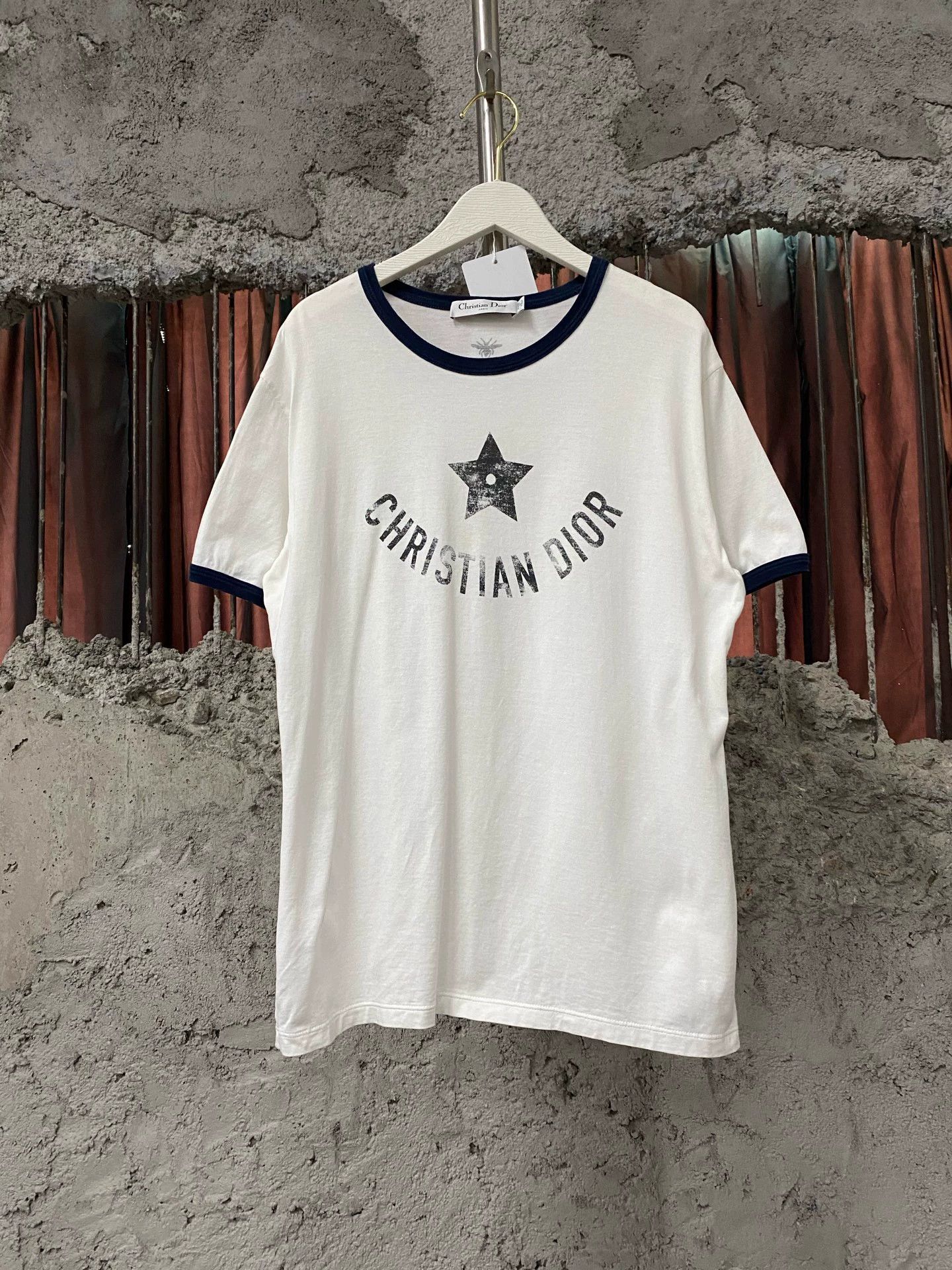 Dior Dior Star Short-Sleeve Tee L Size L / US 10 / IT 46 - 1 Thumbnail