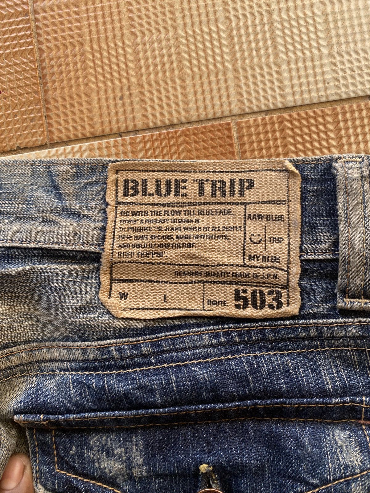 Edwin × Vintage Vintage edwin 503 flare denim Size US 30 / EU 46 - 12 Thumbnail