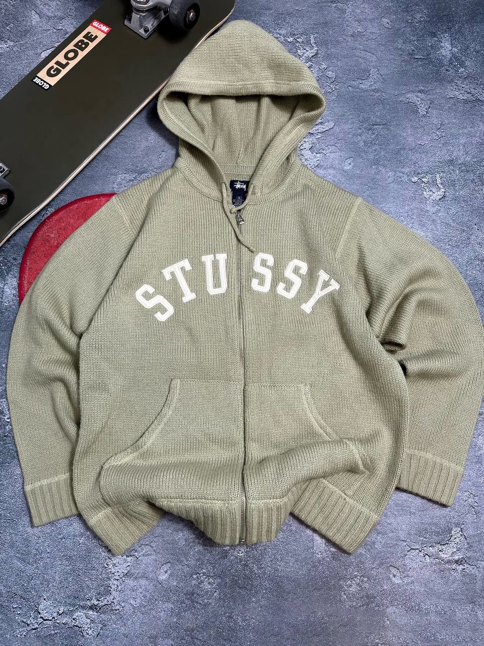 Stussy Stussy Hooded Sweater - Vintage - Size S, Rare Size US S / EU 44-46 / 1 - 1 Thumbnail