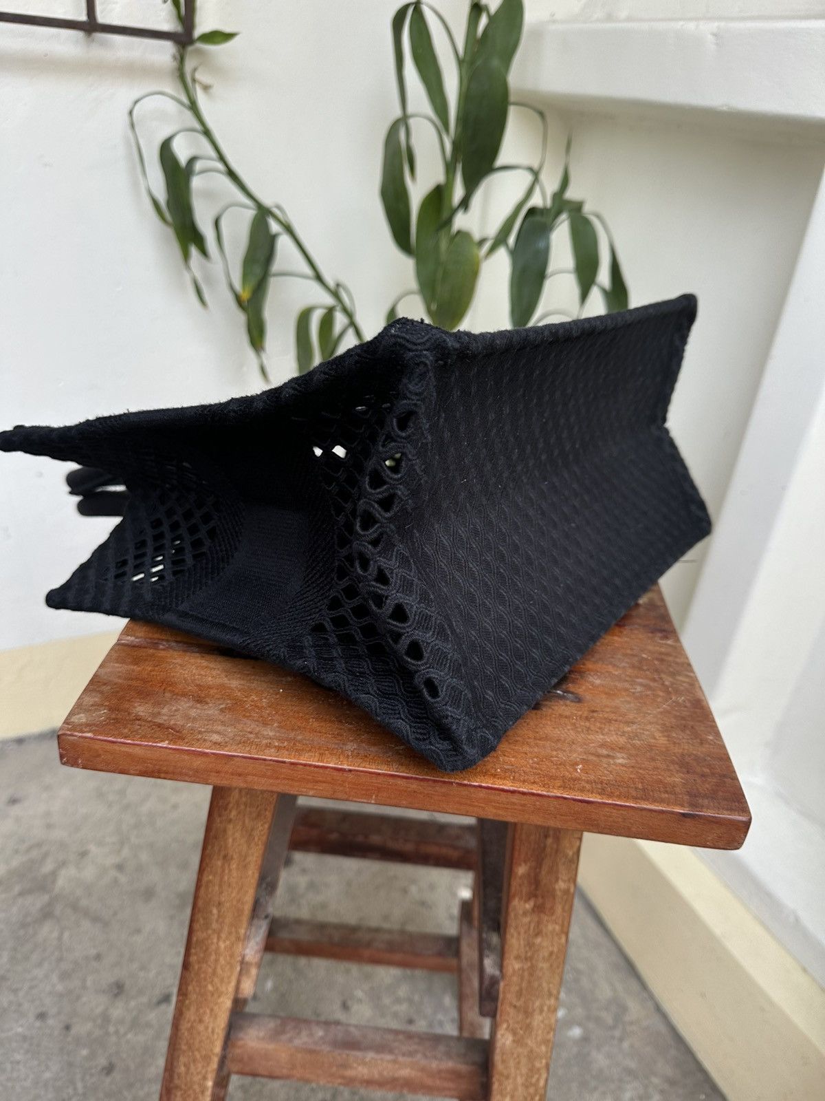 Dior Christian Dior mesh black tote bag Size ONE SIZE - 10 Thumbnail