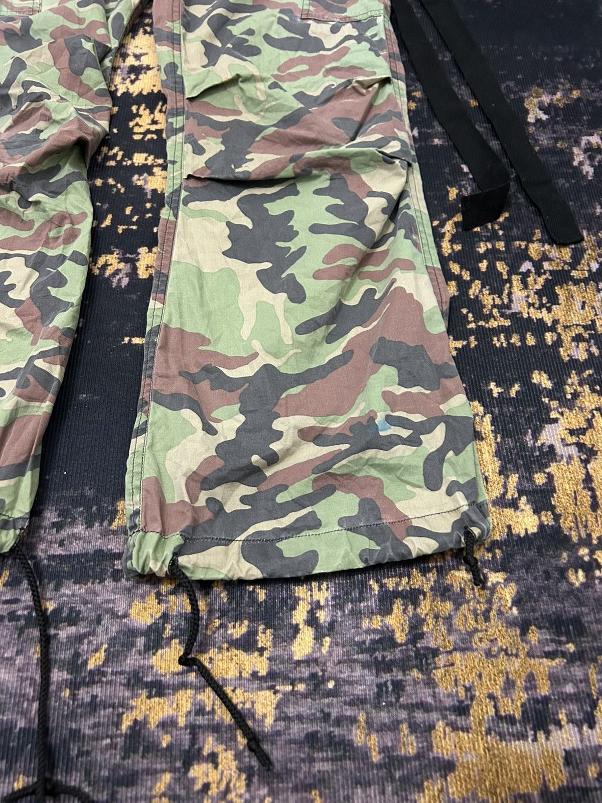 Japanese Brand Vintage Ufo Parachute Cargo Army Pants Size US 30 / EU 46 - 6 Thumbnail