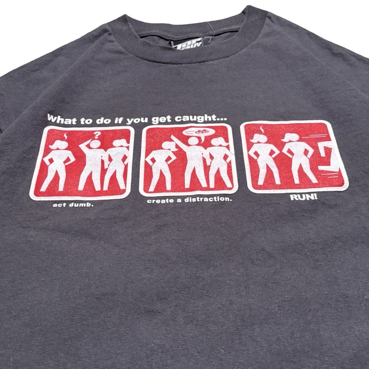 Other Vintage Y2K Top Heavy Naughty Parody T Shirt Men's L Funny Size US L / EU 52-54 / 3 - 2 Thumbnail