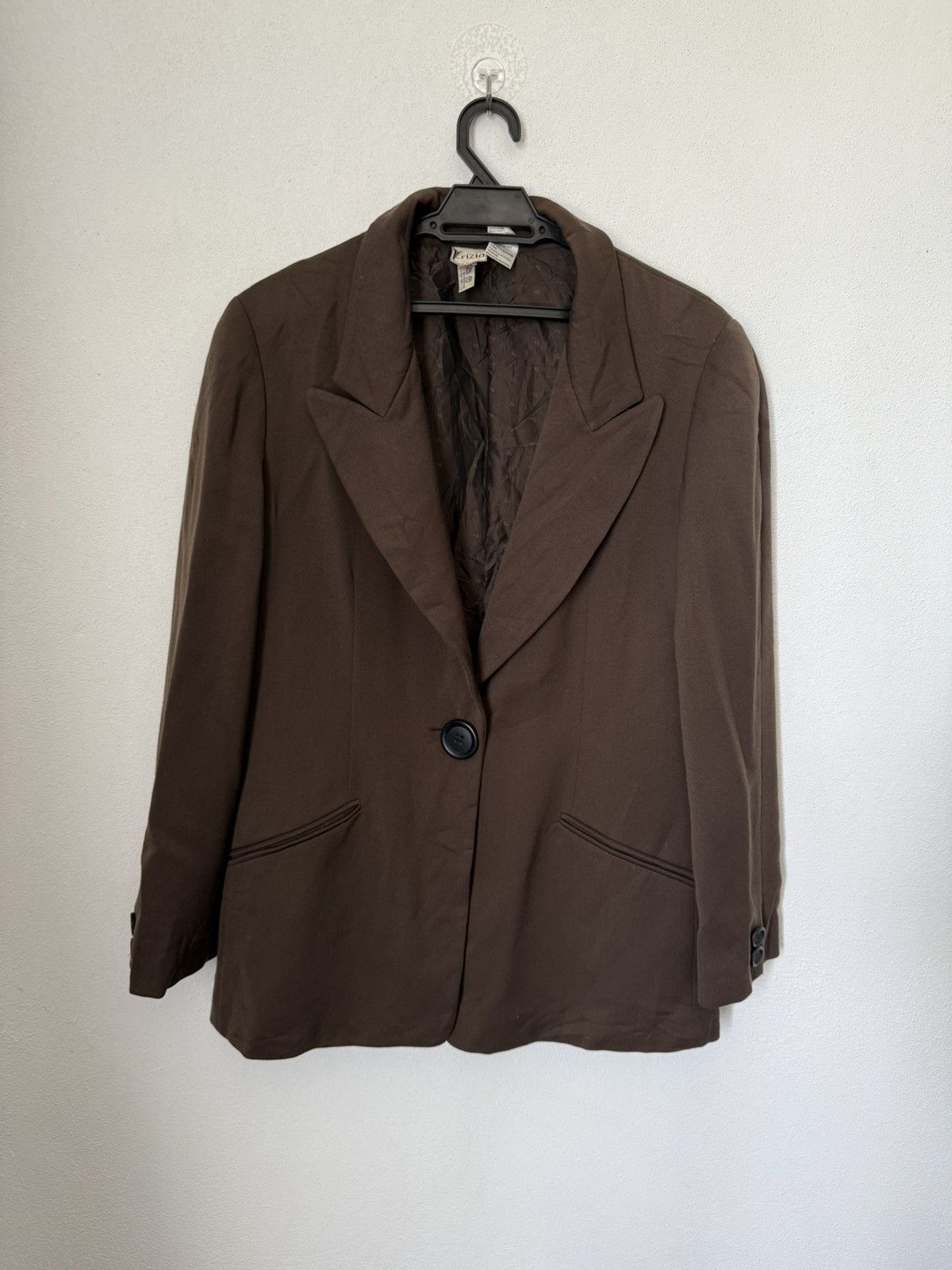 Krizia KRIZIA LUXURY CASUAL JACKET SINGLE BUTTON ITALIAN STYLE Size M / US 6-8 / IT 42-44 - 1 Thumbnail