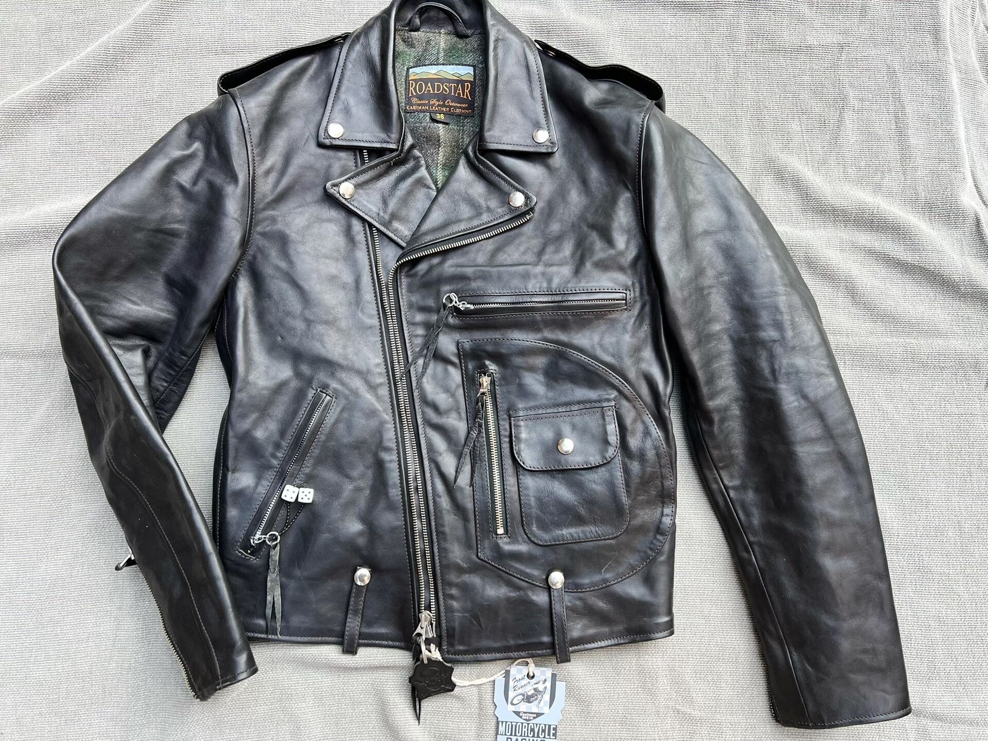 Eastman Leather Clothing Eastman Road Star Leather Jacket Size US S / EU 44-46 / 1 - 1 Thumbnail