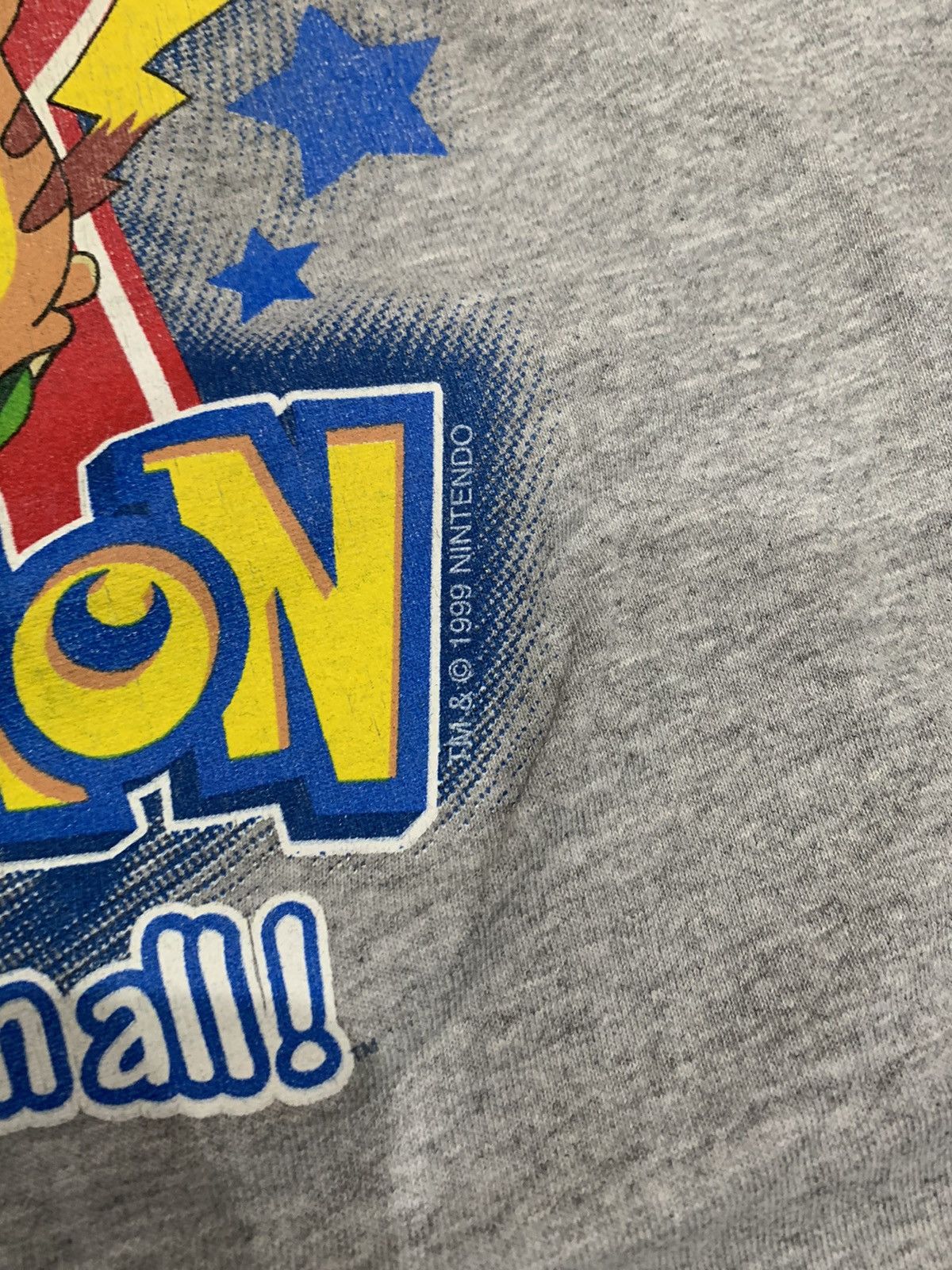 Japanese Brand × Nintendo × Pokemon Vintage 90s Ash “Catch them all” Pokémon Nintendo Tee Size US XL / EU 56 / 4 - 4 Thumbnail