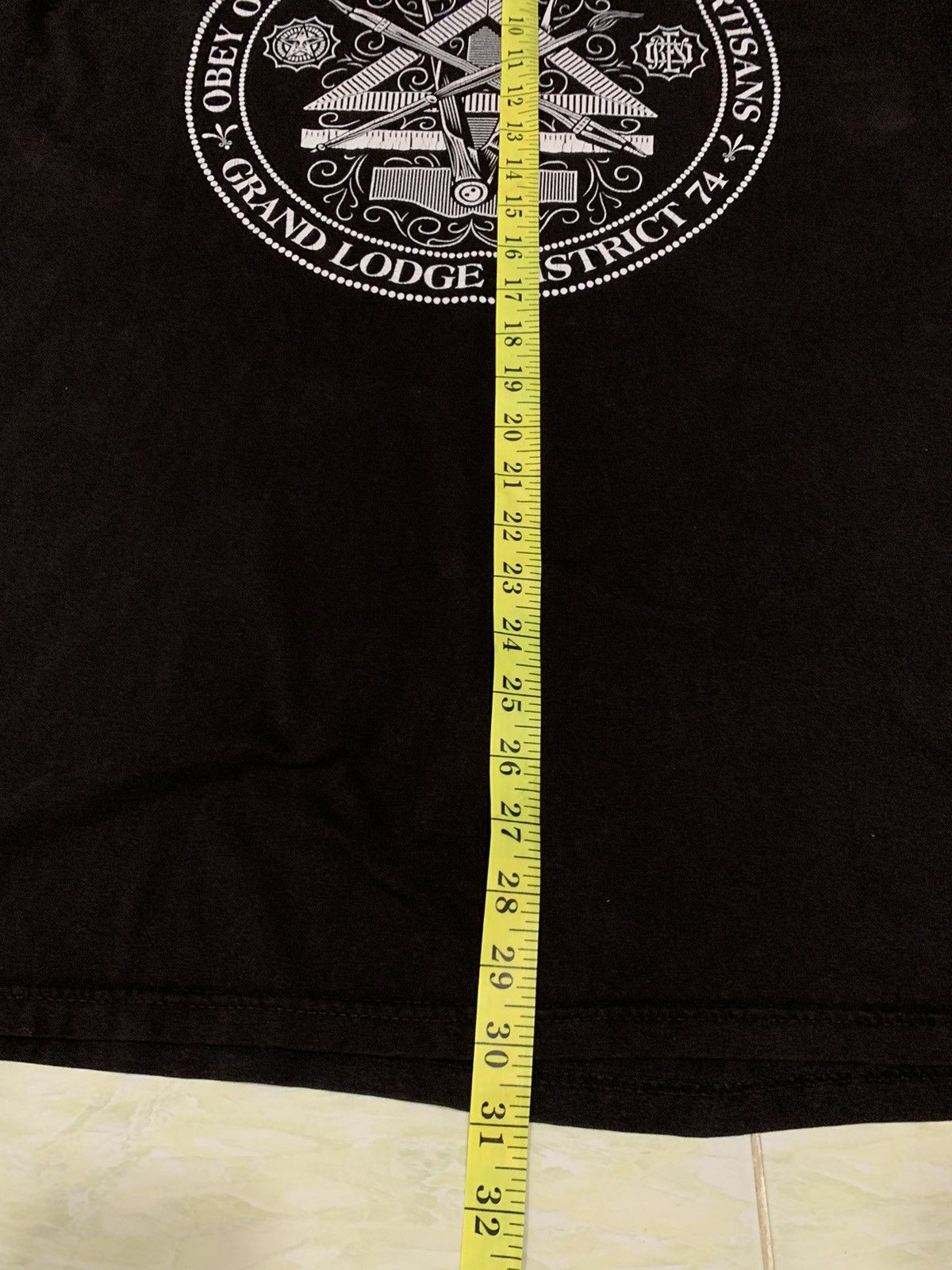 Obey Obey Order Of İndependent Artisans t-Shirt Size US XL / EU 56 / 4 - 12 Thumbnail