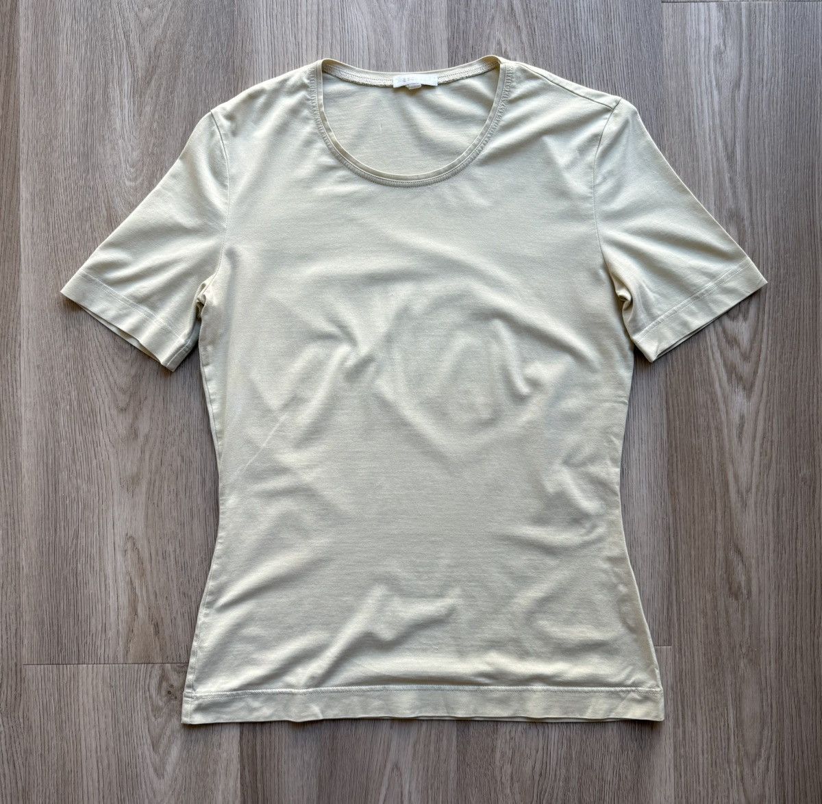 Escada Vintage Escada Beige T-Shirt Tee Size M / US 6-8 / IT 42-44 - 1 Thumbnail