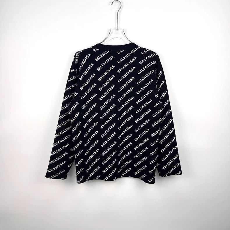 Balenciaga Balenciaga black full print bullet screen cardigan-2506 Size US M / EU 48-50 / 2 - 4 Thumbnail