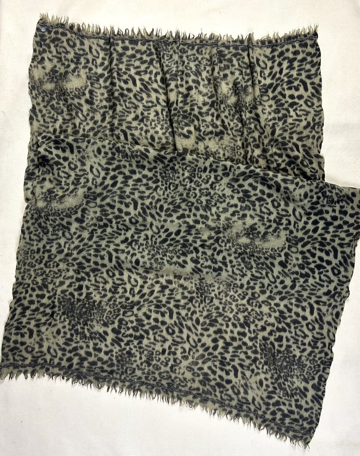 Hugo Boss Hugo Boss Orange animal print scarf Size ONE SIZE - 5 Thumbnail