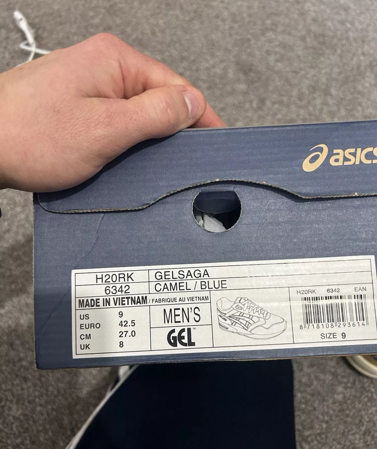 Asics Asics Foot Patrol Gel Saga 2012 Authentic. Uk Size 8. Size US 9 / EU 42 - 9 Thumbnail