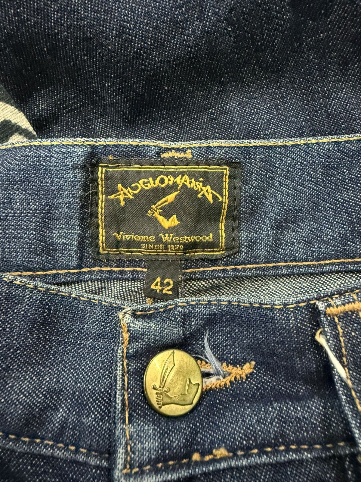 Vivienne Westwood RARE VIVIENNE WESTWOOD CARPENTER FLARE JEANS Size US 28 / EU 44 - 16 Thumbnail
