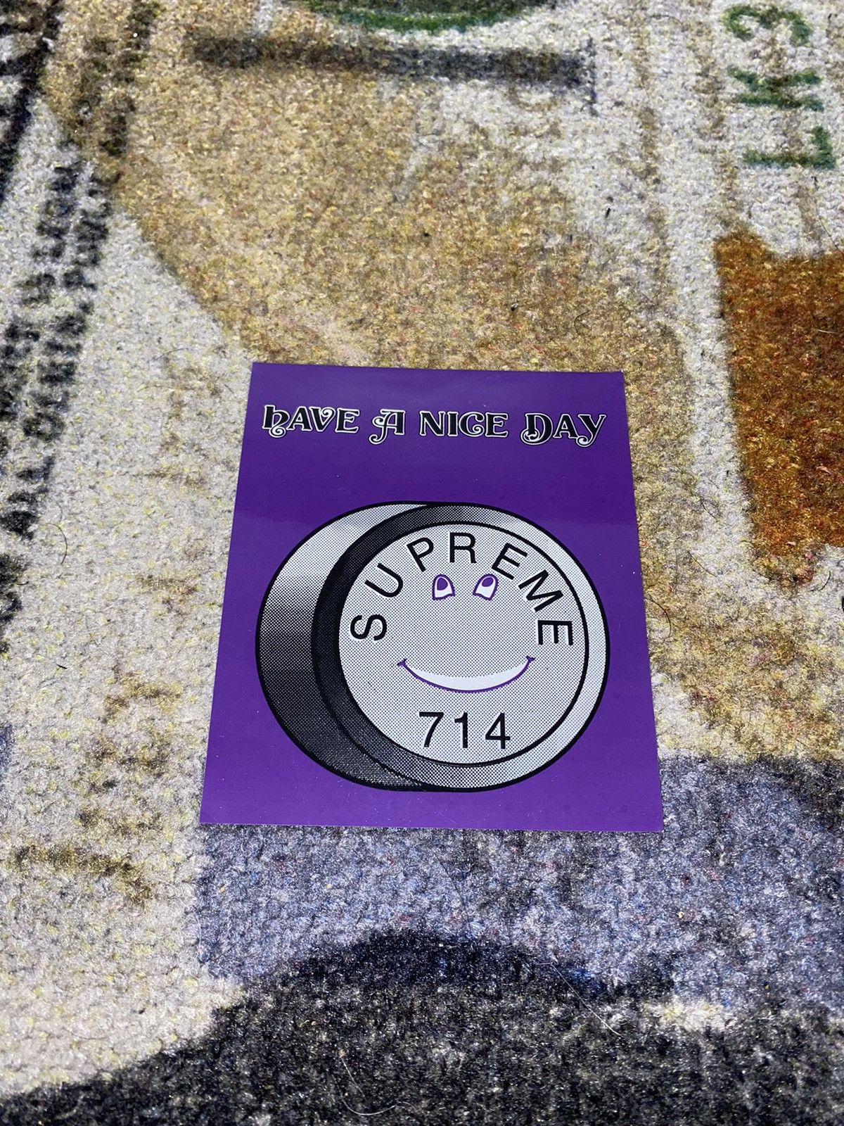 Supreme Supreme Have A Nice Day Sticker Size ONE SIZE - 1 Preview