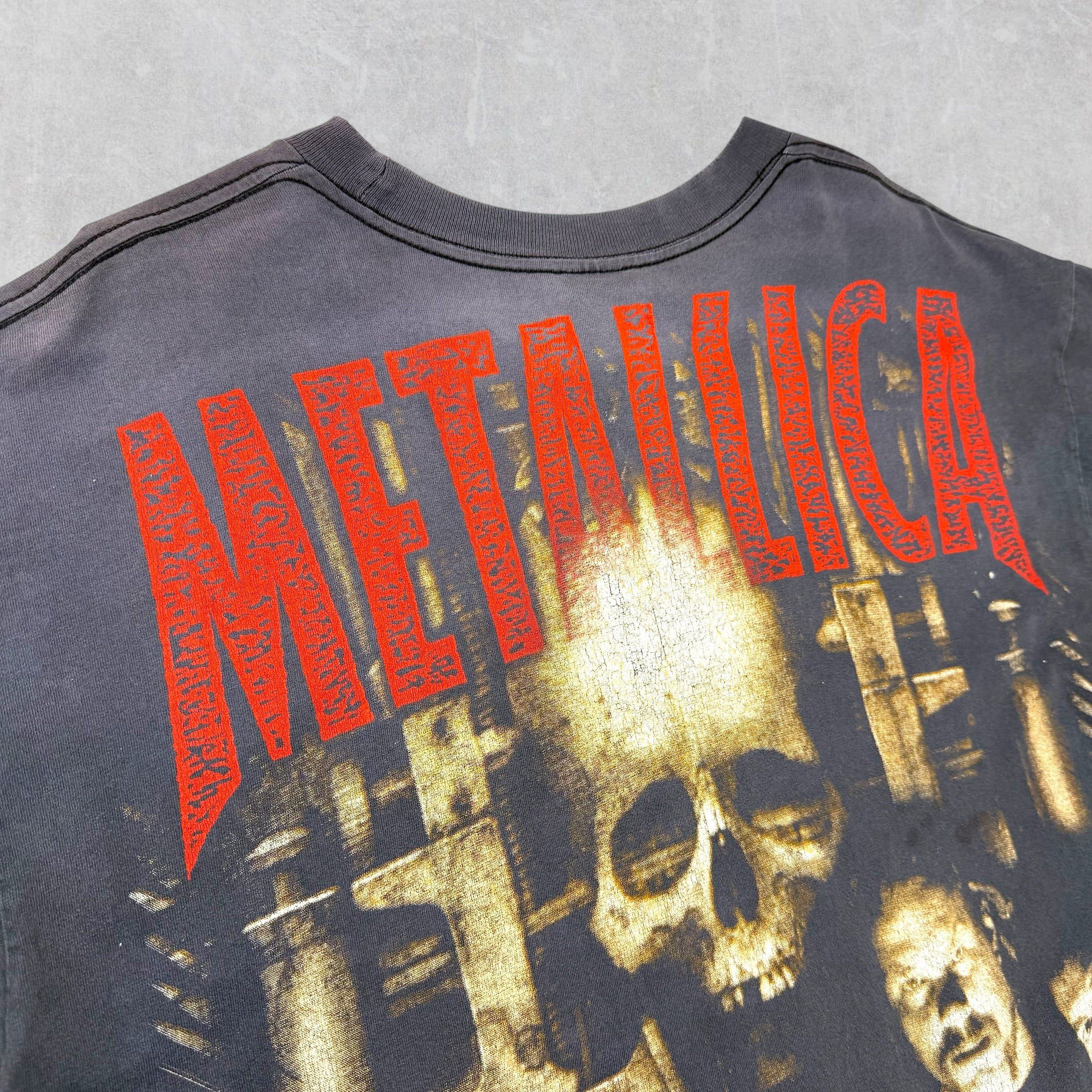 Vintage Vintage 90's Resurreccion Metallica Reload Tee XL Size US XL / EU 56 / 4 - 7 Thumbnail