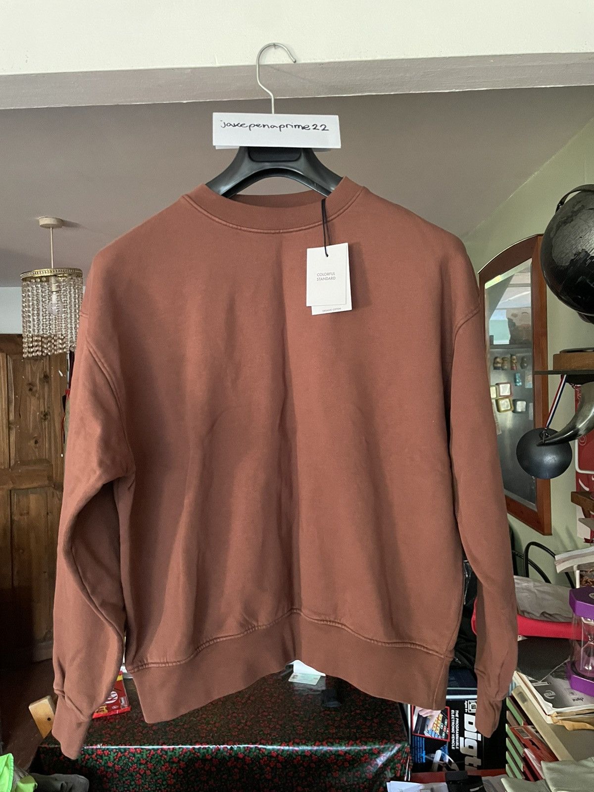 Colorful Standard Colorful Standard Oversized Sweatshirt Cinnamon Size US XS / EU 42 / 0 - 1 Thumbnail