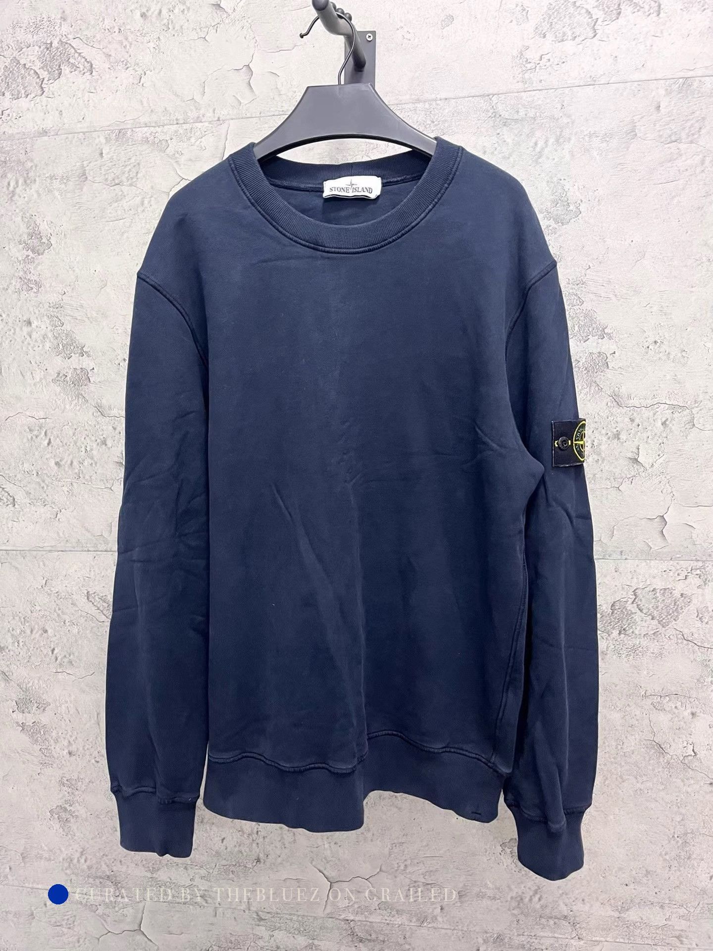 Stone Island Blue Long Sleeve Sweatshirt Size L Size US L / EU 52-54 / 3 - 1 Thumbnail