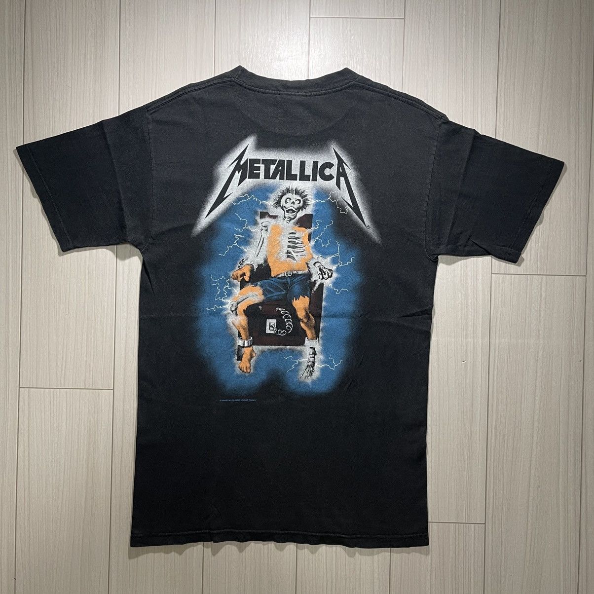 Band Tees Metalica ride the lighting 90s Size US L / EU 52-54 / 3 - 5 Thumbnail
