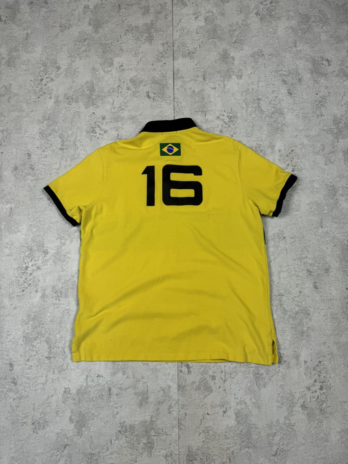 Polo Ralph Lauren Polo Ralph Lauren Brasil Polo Big Pony 16 Brazil Flag SizeXL Size US XL / EU 56 / 4 - 5 Thumbnail