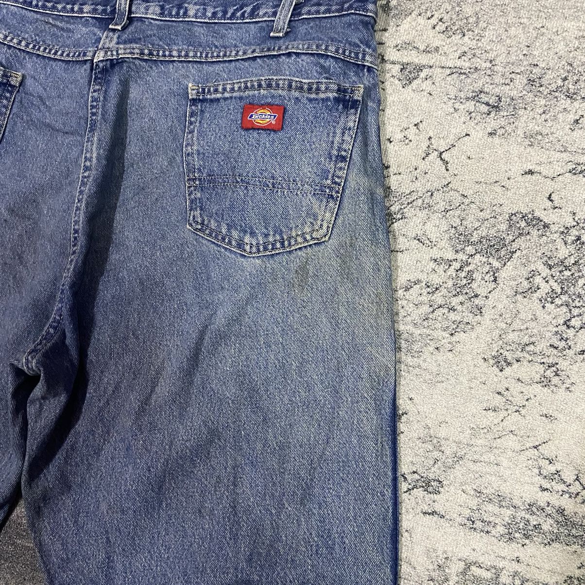 Dickies × Vintage Vintage Dickies Dirty Rusty Loose Baggy Denim Jeans Size US 41 - 11 Thumbnail