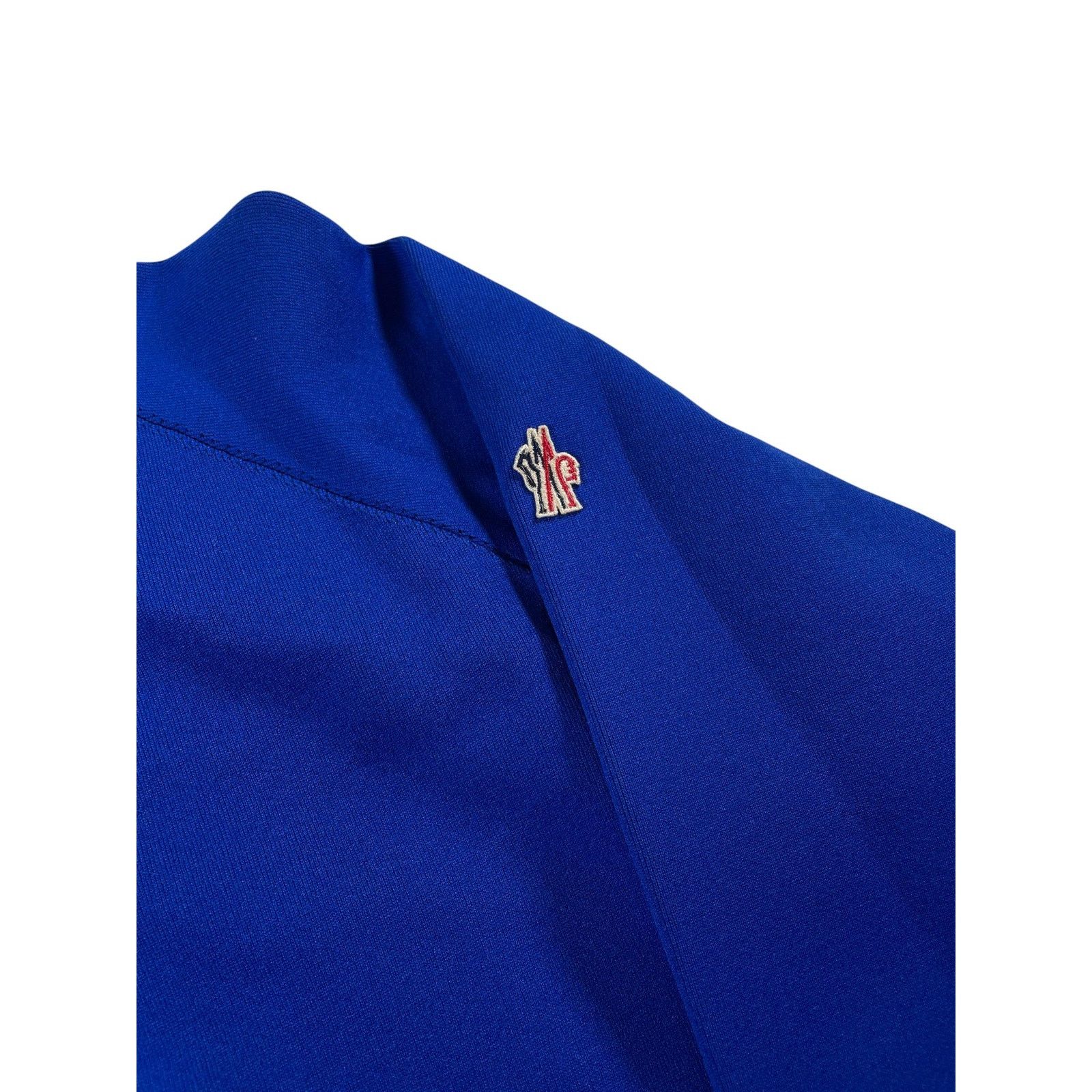 Moncler Moncler Blue & Red Maglione Tricot Sweater Size L / US 10 / IT 46 - 2 Thumbnail