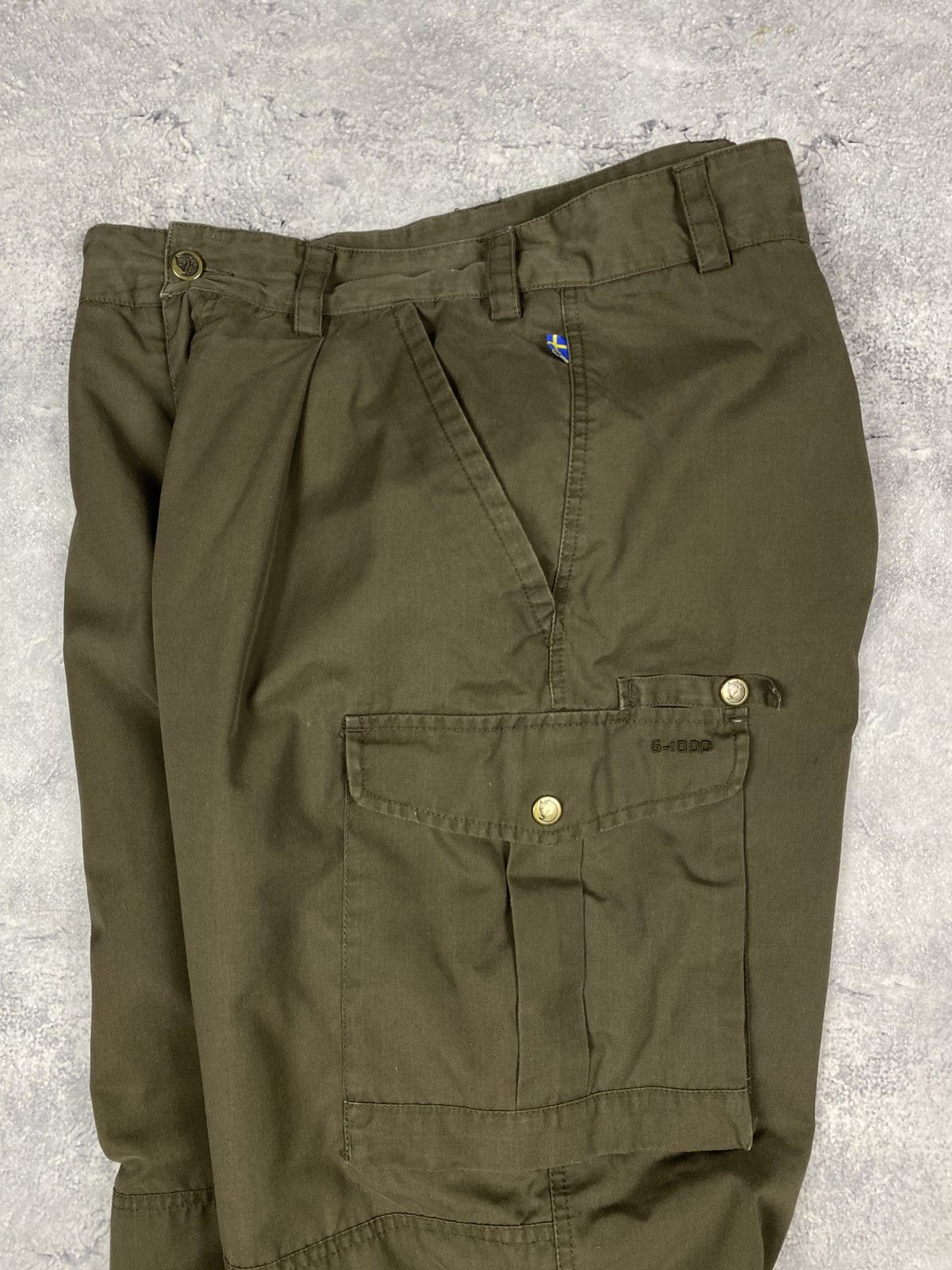 Fjallraven Fjallraven Barents Pro G-1000 Cargo Hiking Pants Brown Size US 34 / EU 50 - 5 Thumbnail