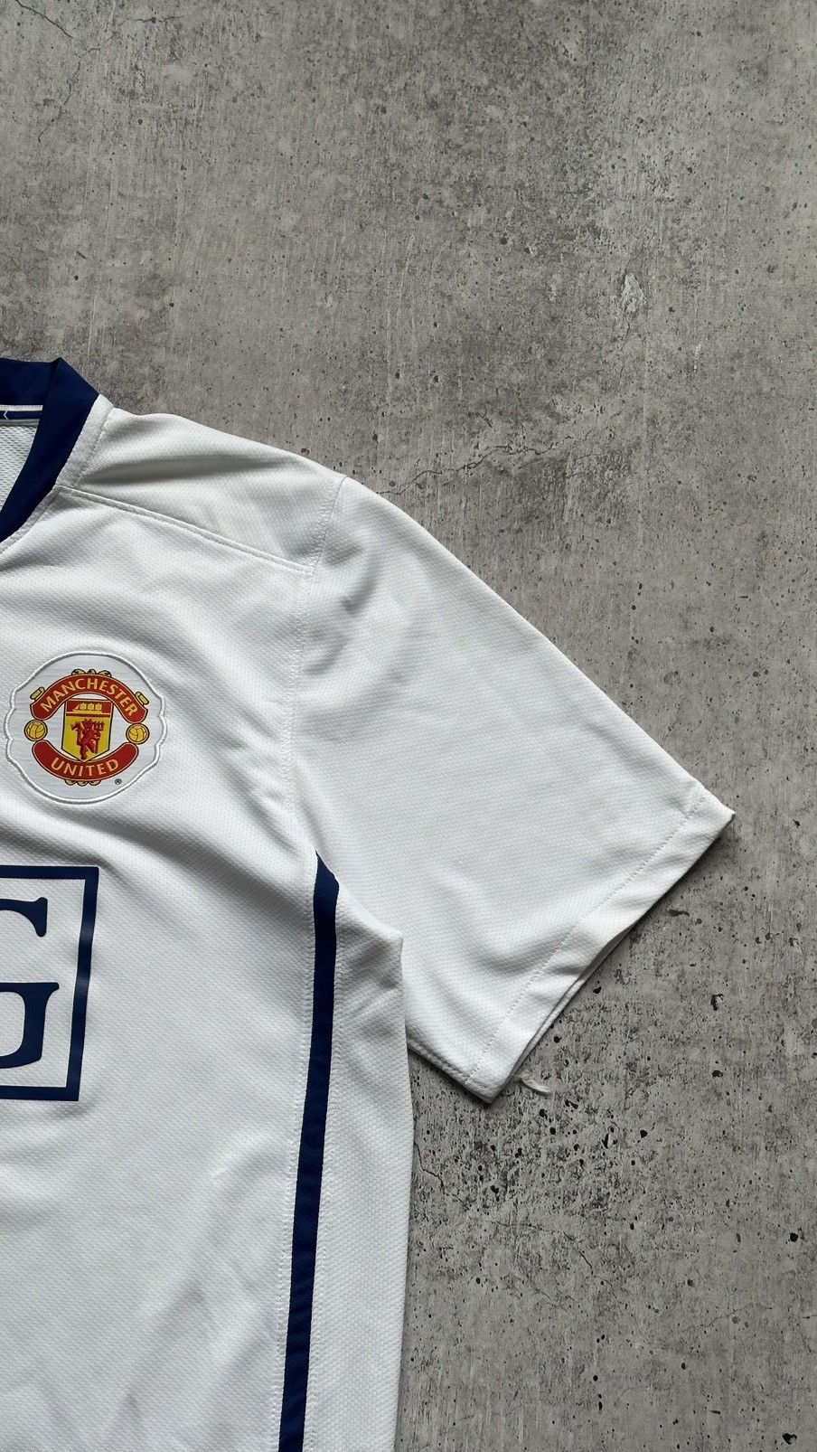 Nike 2008/09 Nike Manchester United Vintage Away Soccer Jersey Size US M / EU 48-50 / 2 - 2 Thumbnail