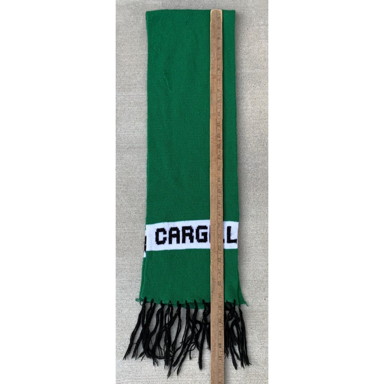 Vintage VINTAGE Cargill Acrylic Knit Scarf Made In Canada POS Promo Wear Ltd Green Scarf Mens Womens Other Keywords: Casual, Original Canada 80s 90s Size ONE SIZE - 6 Thumbnail