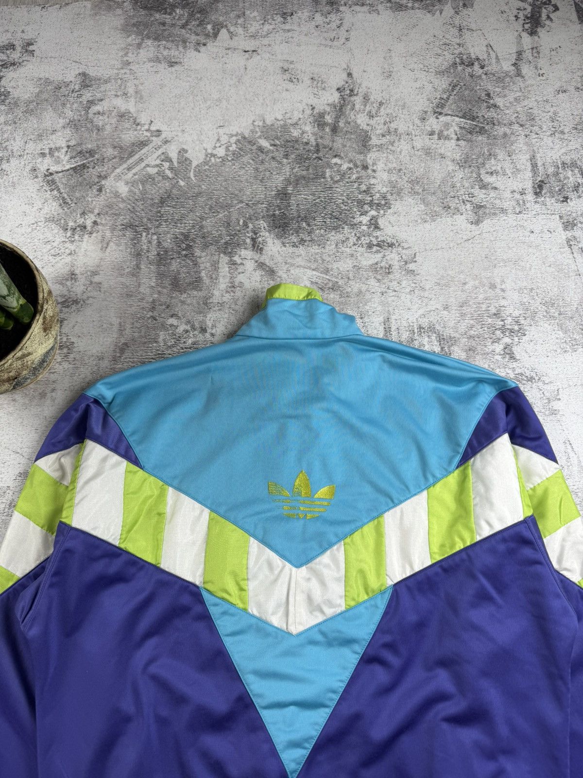 Adidas Adidas Men’s Vintage M Y2K Retro Blue Logo Track Activewear Zip Light Jacket Size US M / EU 48-50 / 2 - 17 Thumbnail