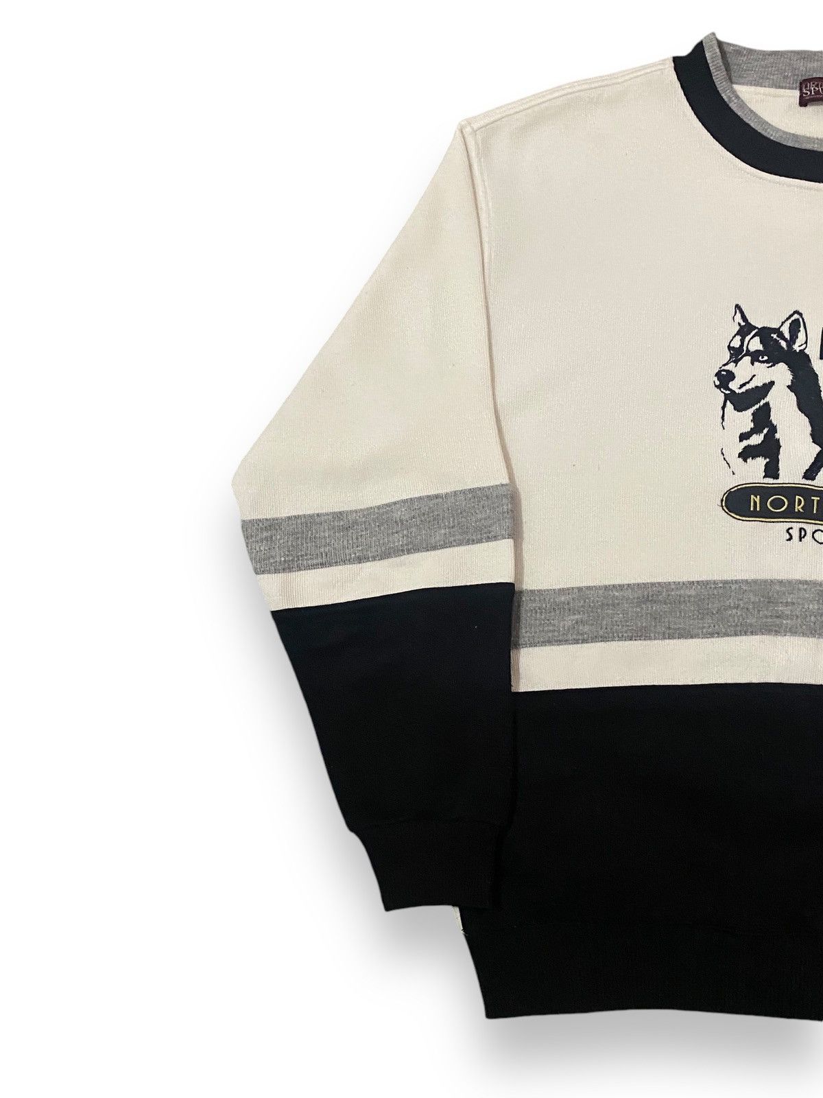Japanese Brand × Vintage VINTAGE NORTHFIELD SPORTS WOLF EMBEROIDERY CREW NECK Size US L / EU 52-54 / 3 - 2 Thumbnail