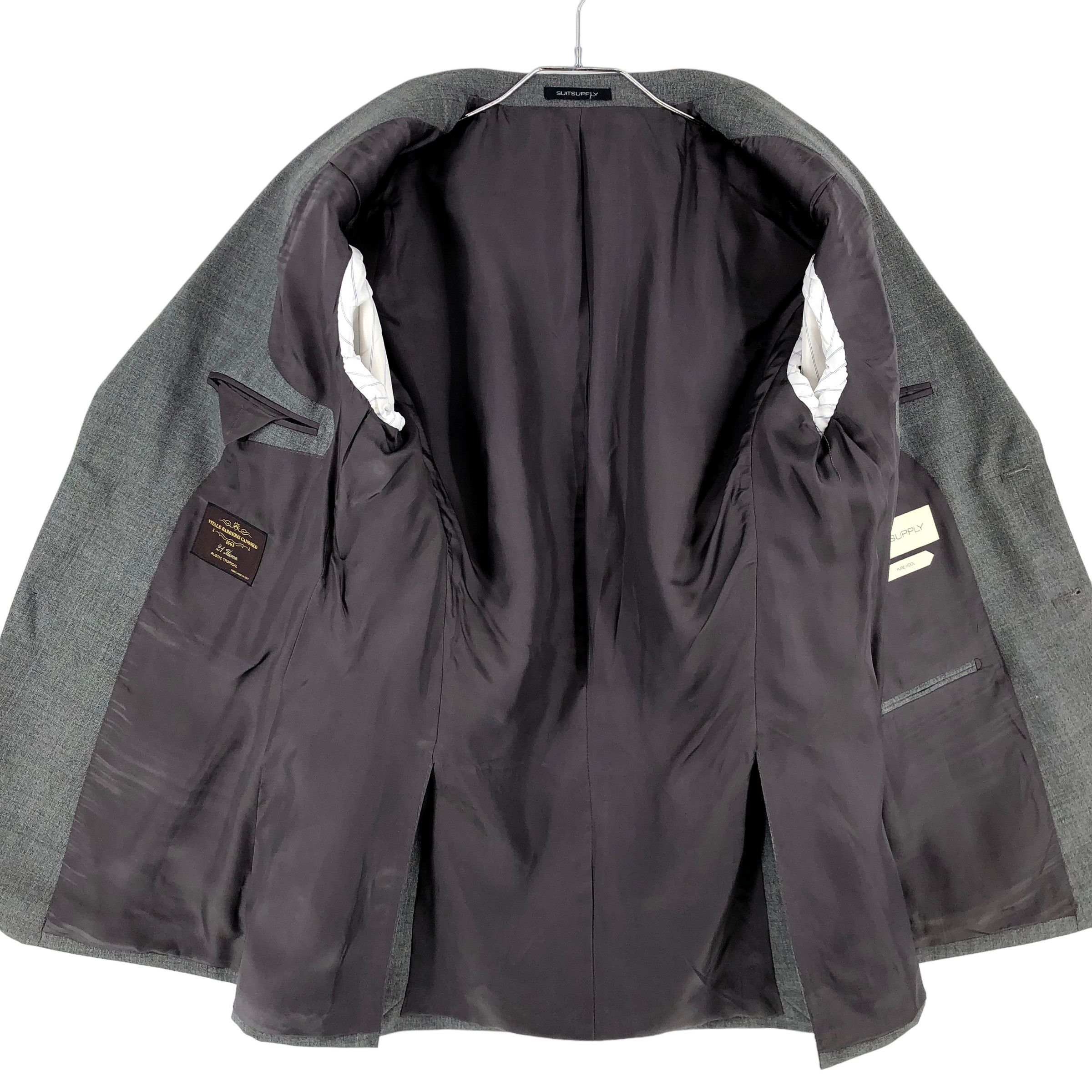 Suitsupply Lazio Single Breasted Wool Blazer Size EU:50; UK:40; US:40S Size 40S - 3 Thumbnail