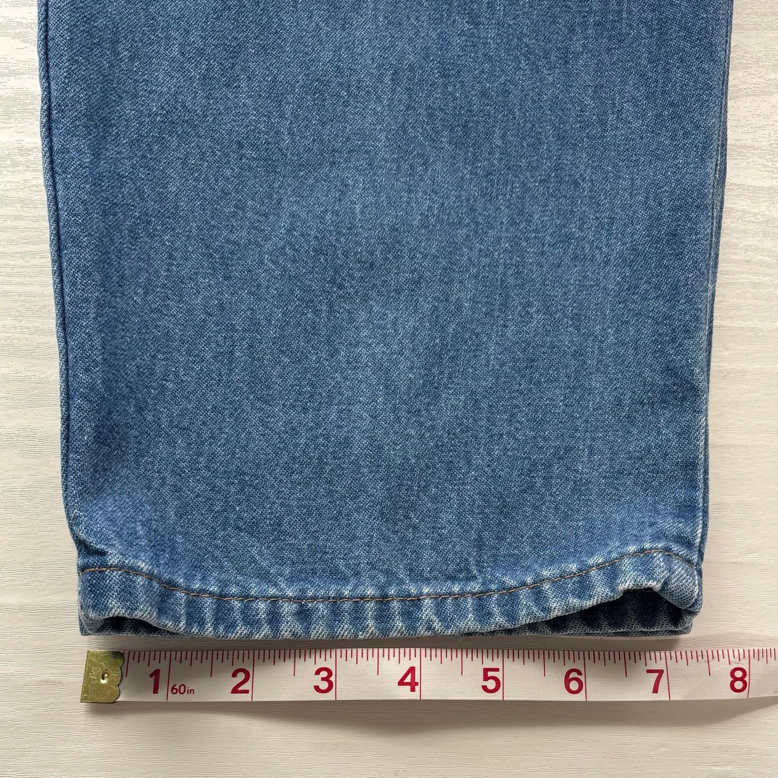 Other Vintage Brittania Blue Denim Pull-On Jeans Elastic Waist 16P Size 28" / US 6 / IT 42 - 9 Thumbnail