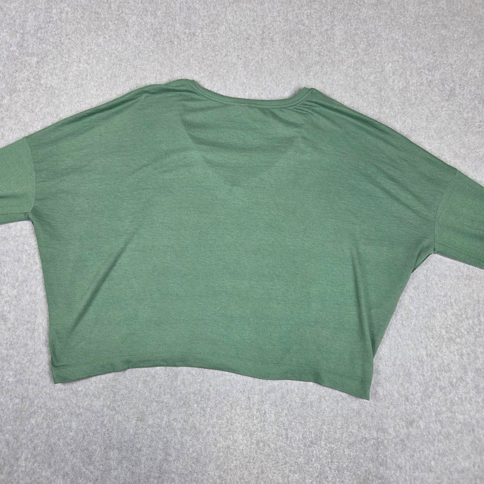 Anthropologie Anthropologie Large Dina V-Neck Pullover Moss Green Color Size L / US 10 / IT 46 - 5 Thumbnail