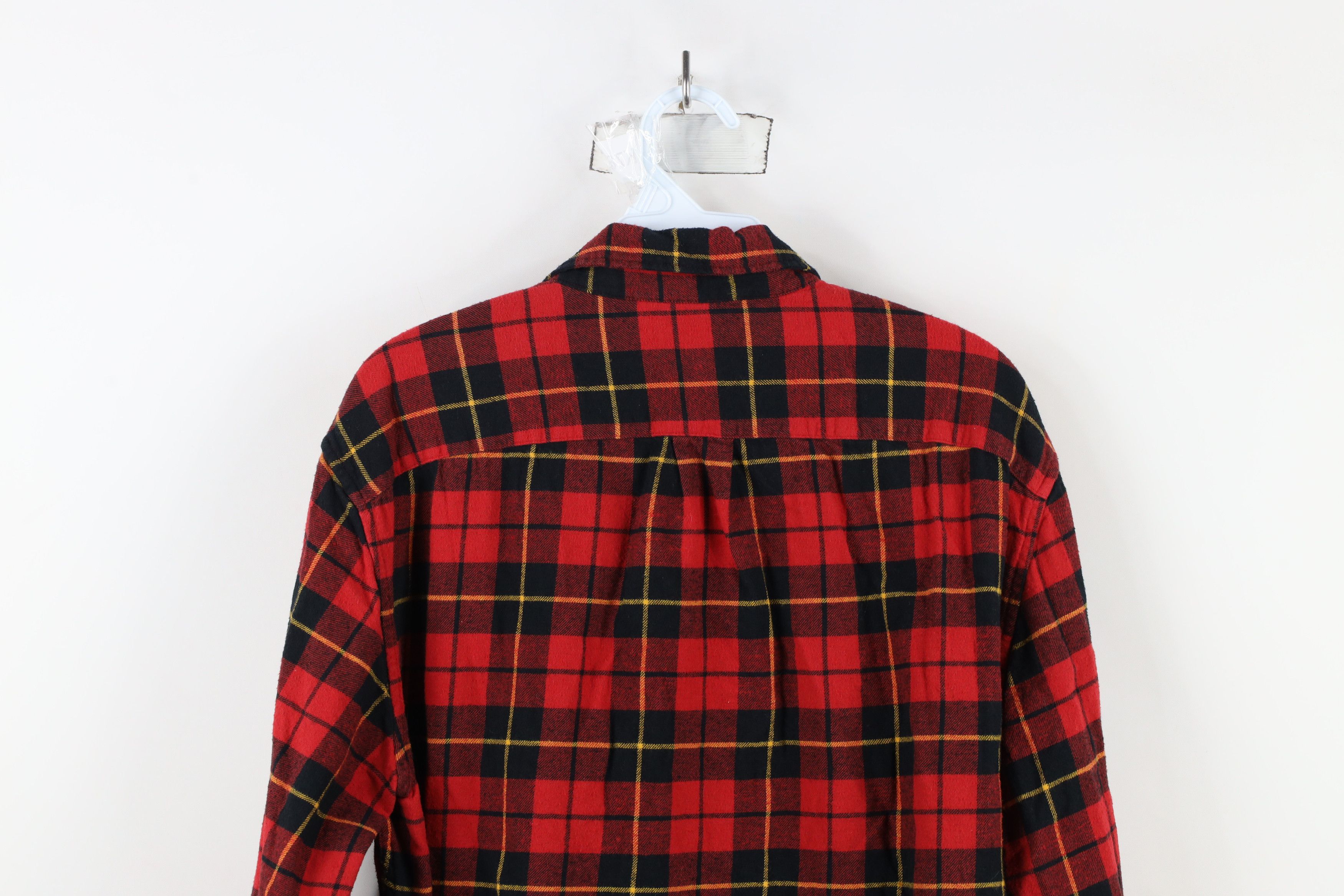 J.Crew × Vintage J Crew Long Sleeve Collared Flannel Button Shirt Cotton Size US L / EU 52-54 / 3 - 9 Thumbnail