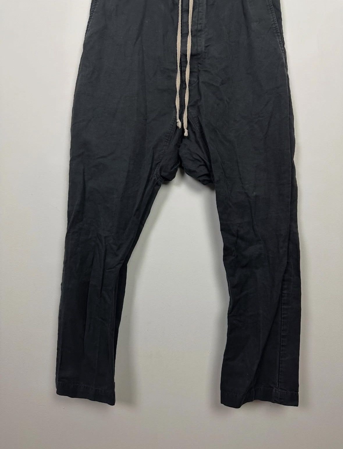 Rick Owens SS14 ‘VICIOUS’ Ripstop Dropcrotch Pants Size US 34 / EU 50 - 5 Thumbnail