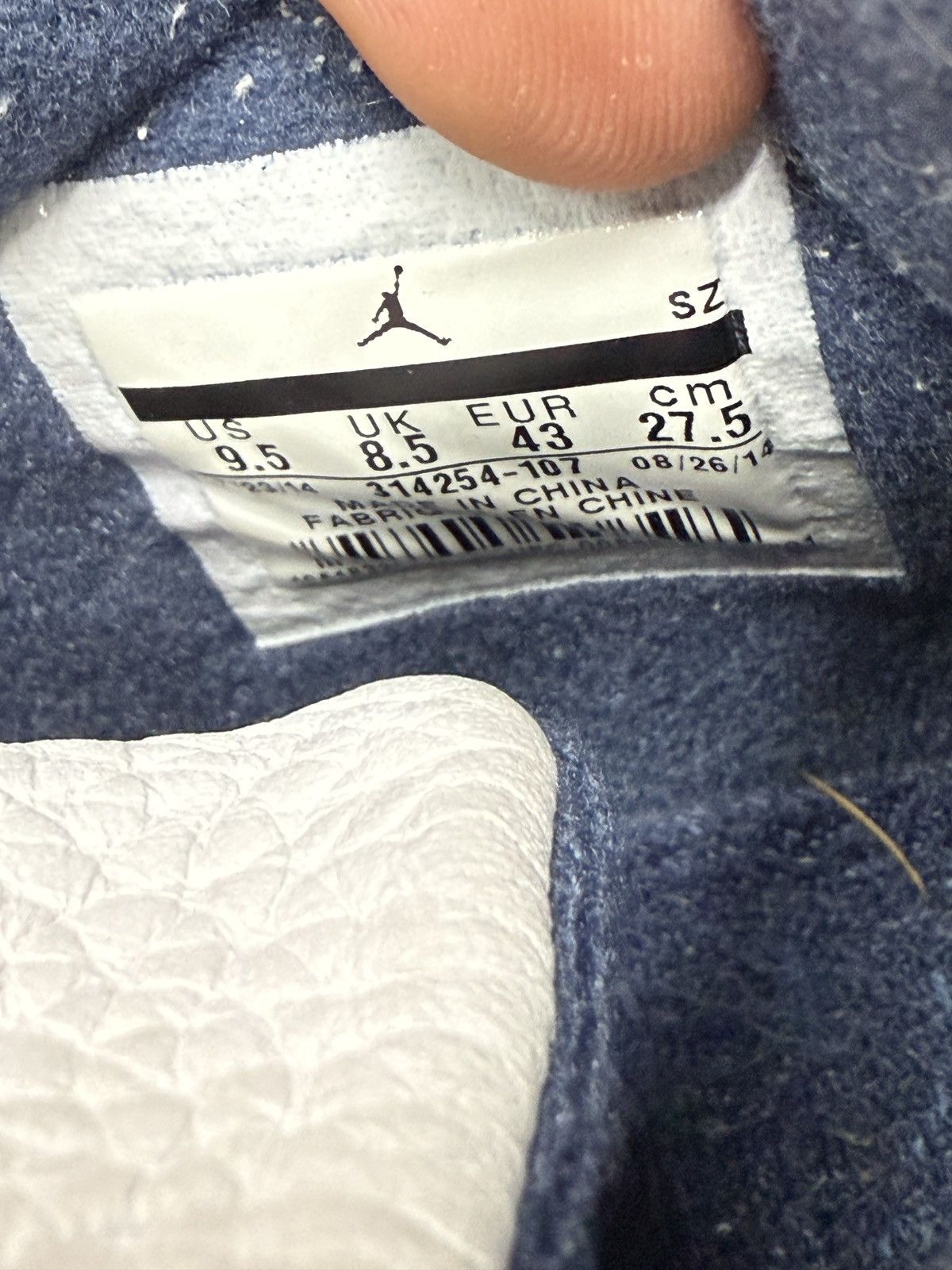Jordan Brand Jordan 4 Retro Columbia 2015 Size US 9.5 / EU 42-43 - 7 Thumbnail