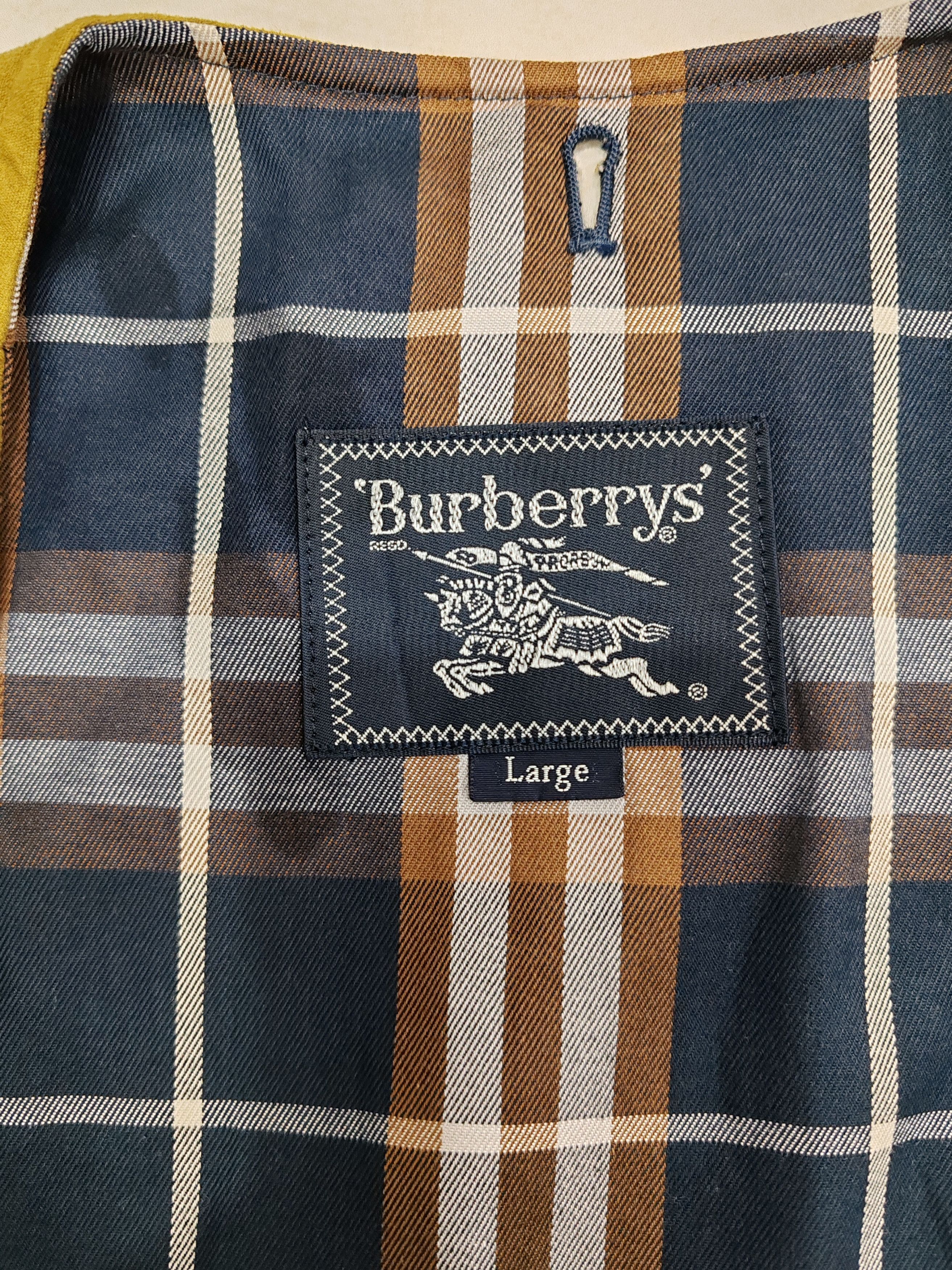 Burberry BURBERRYS NOVA CHECK INNER LINING TRENCH COAT MIRROR COLOUR Size 42S - 7 Thumbnail