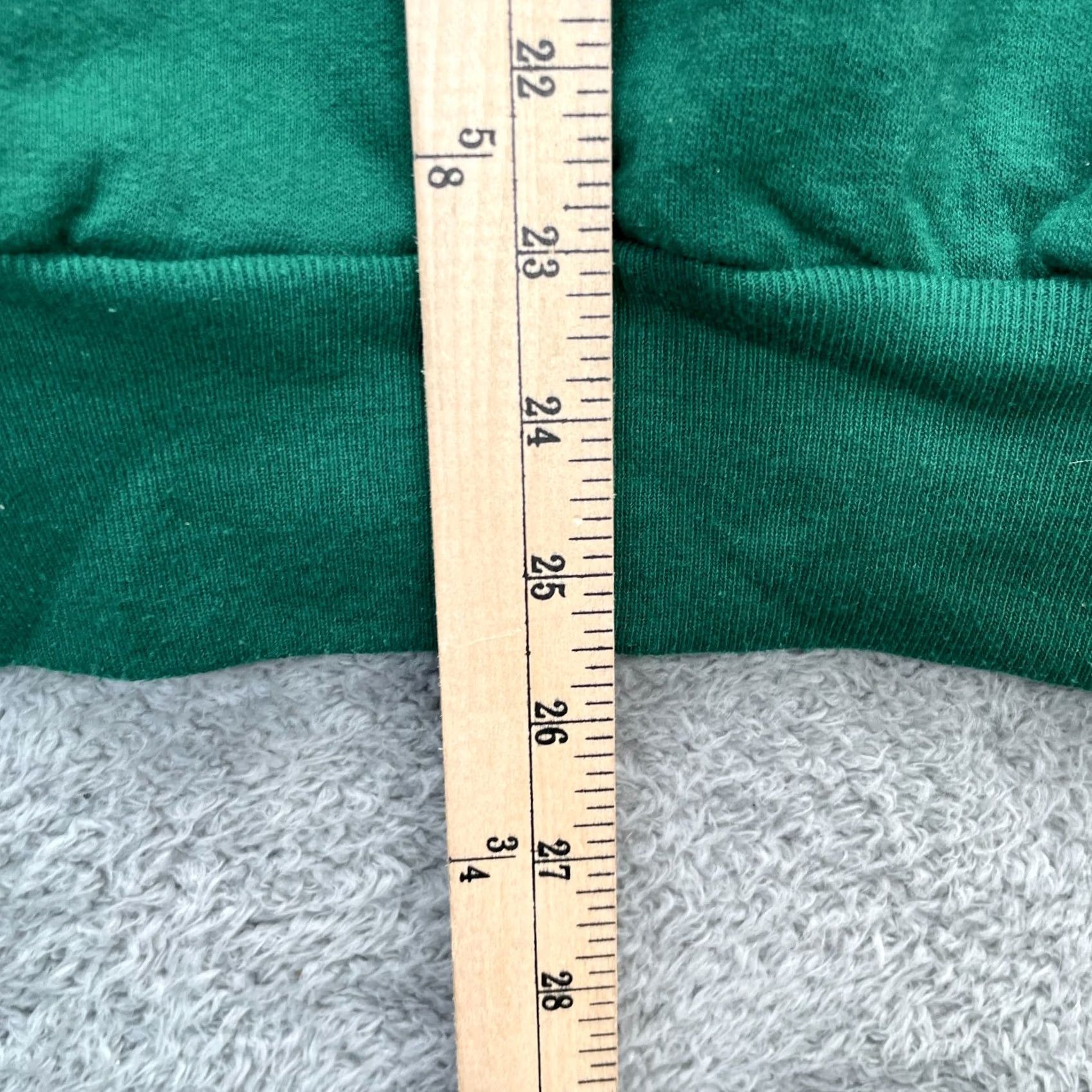 Hanes VINTAGE Hanes Sweatshirt Mens Large Green Christmas 80s 90s Logo Embroidered Graphic Print Crew Neck Pullover Fleece Coat Style Shirt Size US L / EU 52-54 / 3 - 7 Thumbnail