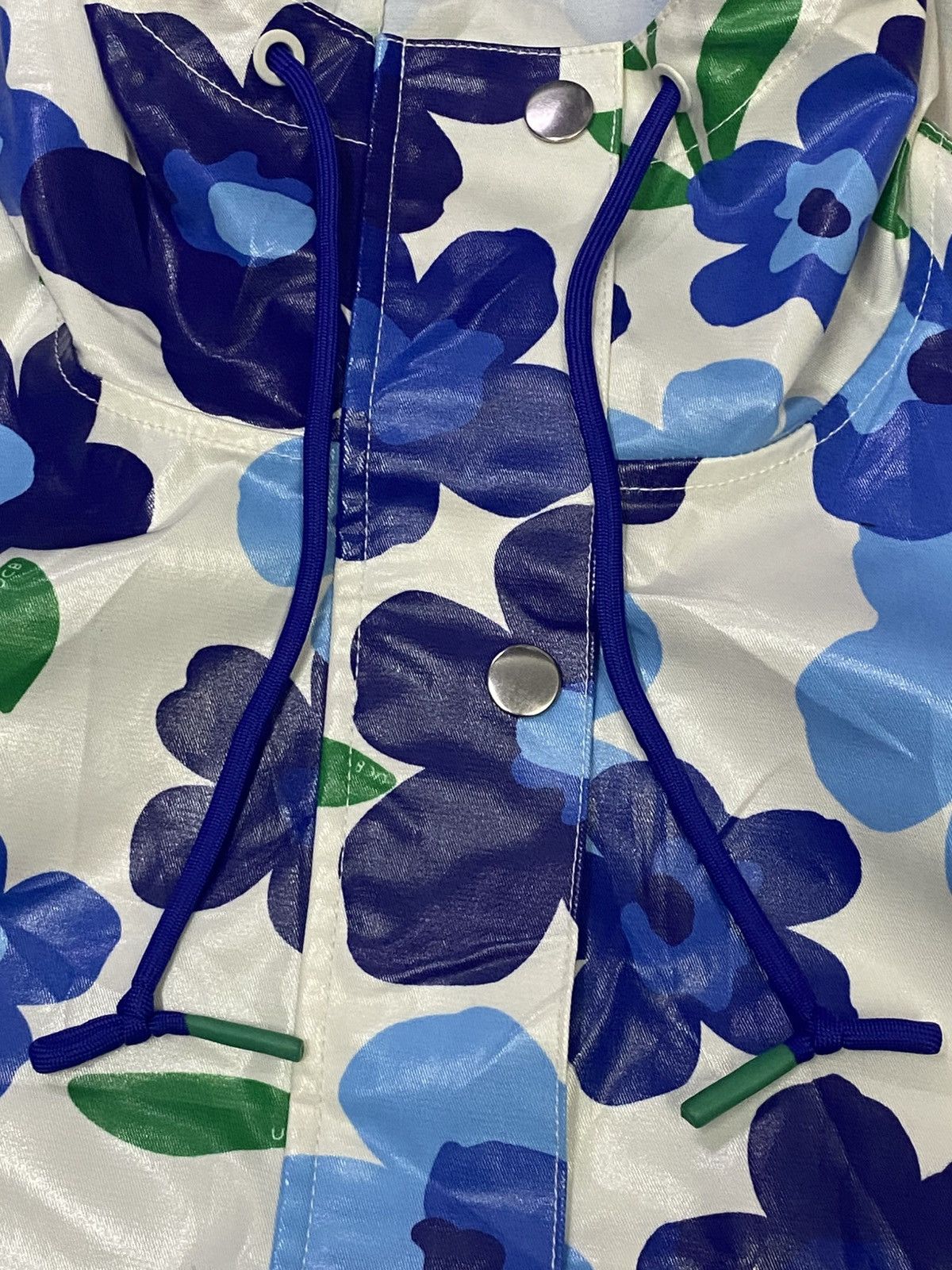 United Colors Of Benetton United Colors Of Benetton Waterproof Rain Jacket Size M / US 6-8 / IT 42-44 - 15 Thumbnail