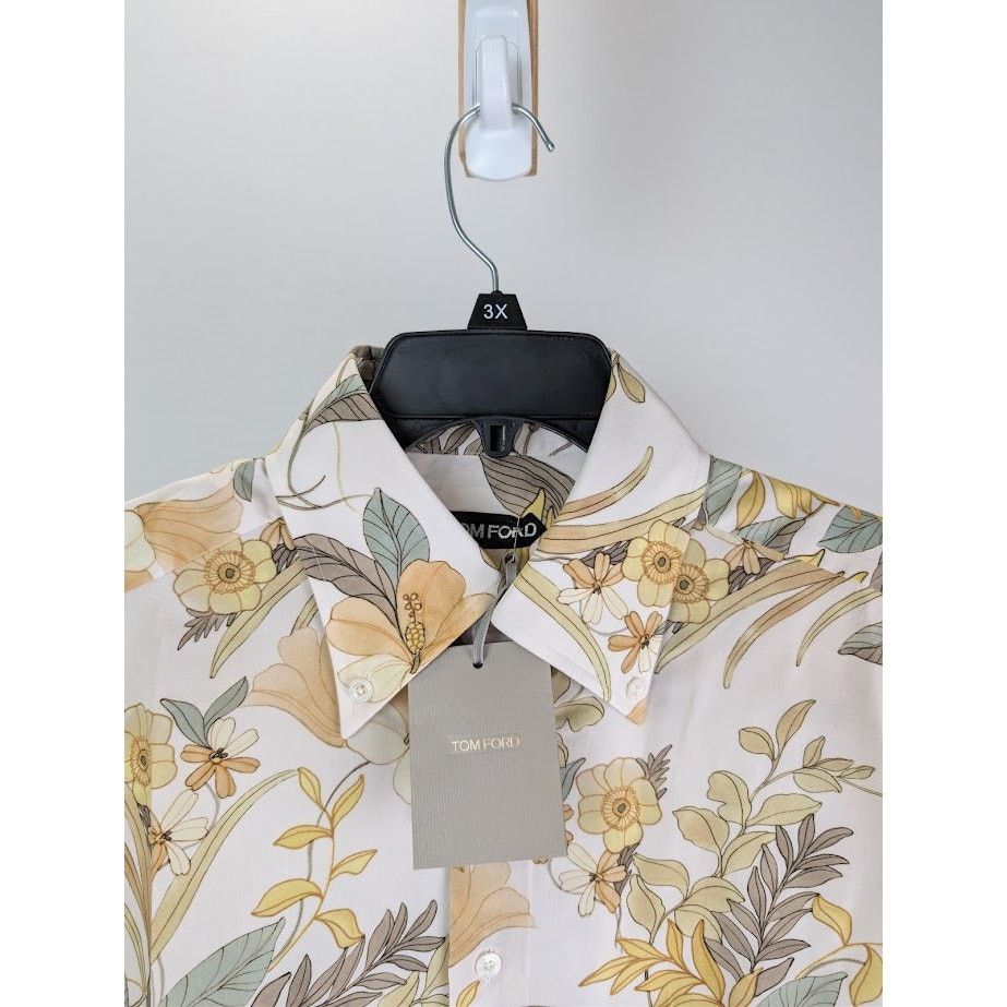 Tom Ford o1rshd1 Button Shirt in Multicolor Size US L / EU 52-54 / 3 - 8 Thumbnail