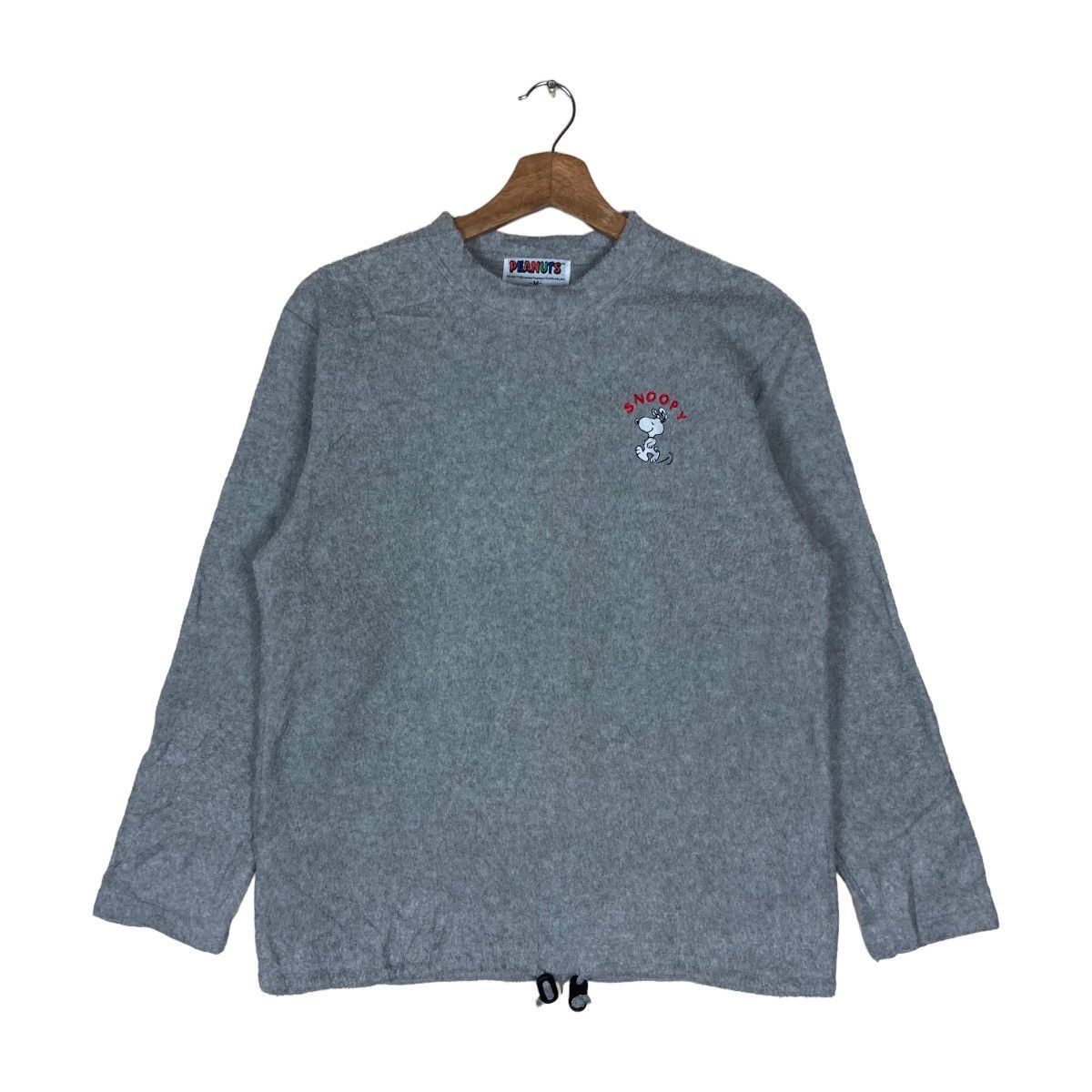 Peanuts Vintage Peanuts Mini Logo Snoopy Pullover Jumper Fleece Size US M / EU 48-50 / 2 - 1 Thumbnail