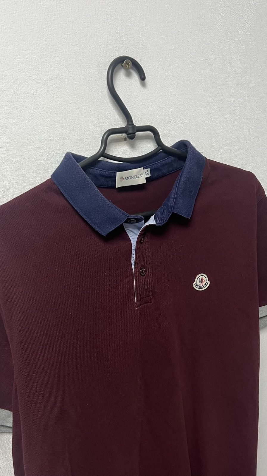 Moncler Moncler Polo Shirt Size US XL / EU 56 / 4 - 2 Thumbnail