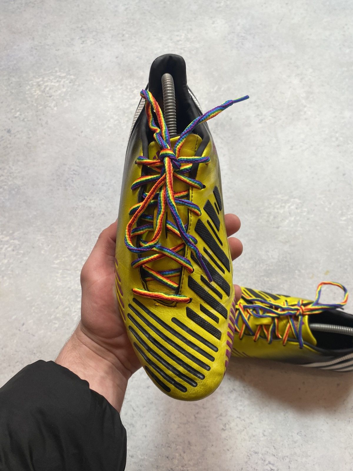 Adidas Vintage Adidas Predator LZ TRX FG Football Boots Soccer Size US 9.5 / EU 42-43 - 7 Thumbnail