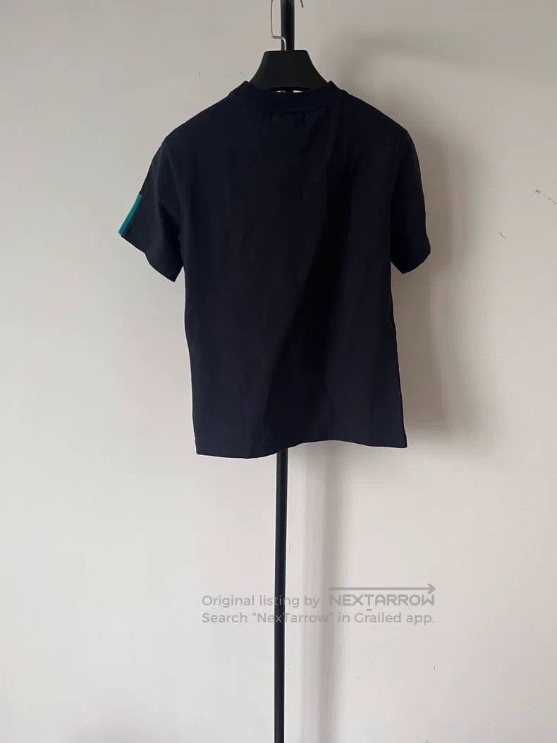 Balenciaga Balenciaga Logo Printed Striped Round Neck Short Sleeve T- Size US M / EU 48-50 / 2 - 2 Thumbnail