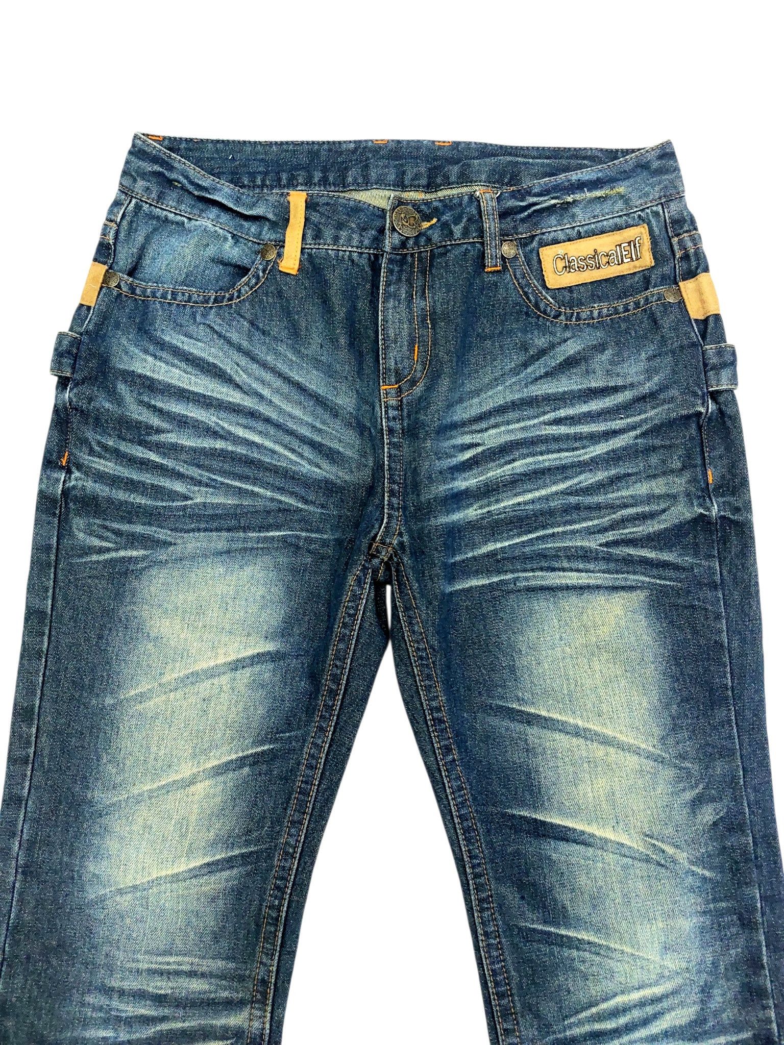 Vintage Vintage Classical Elf 90s Clawsmark Rare Design Jeans Size US 31 - 6 Thumbnail